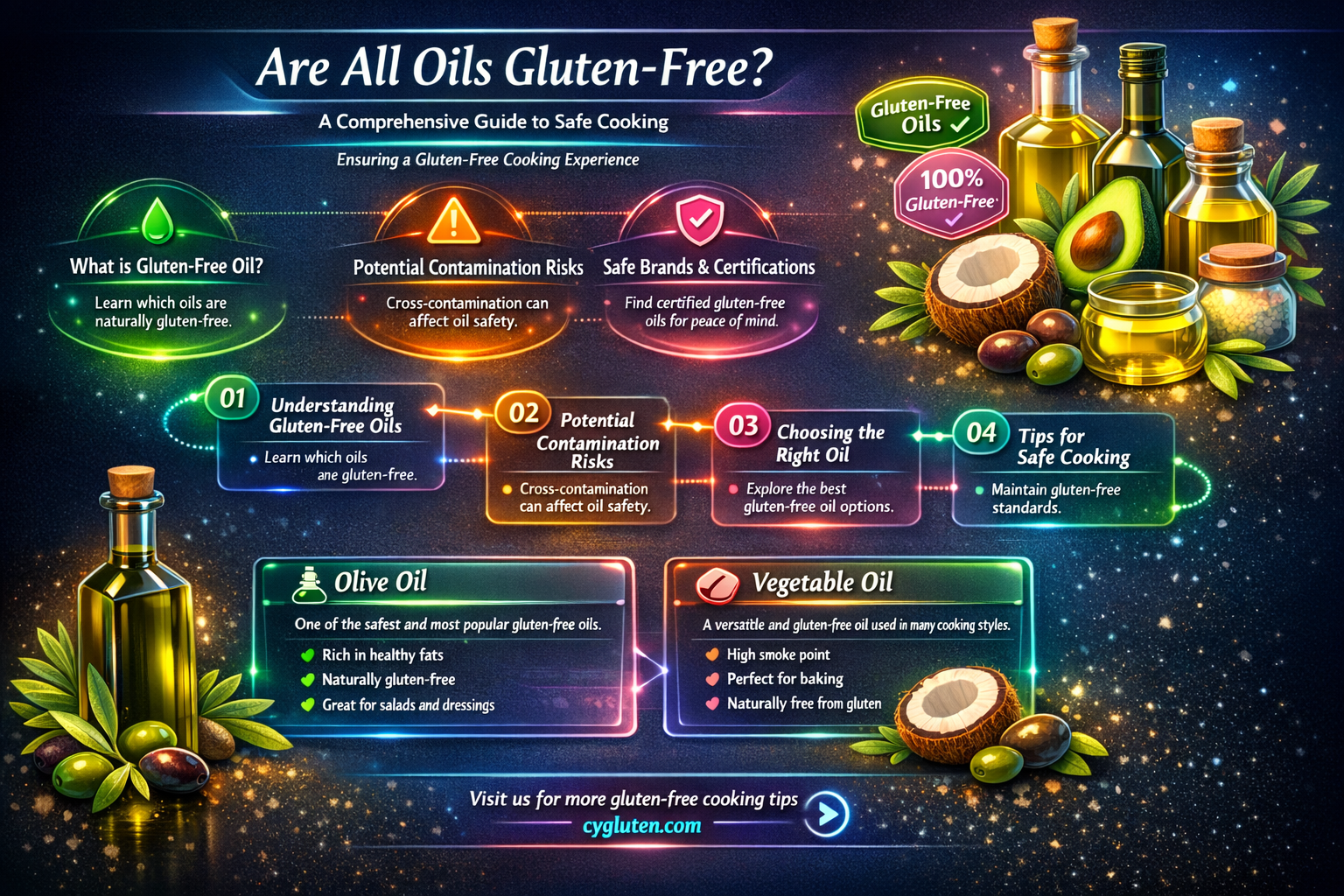 are all oils gluten free