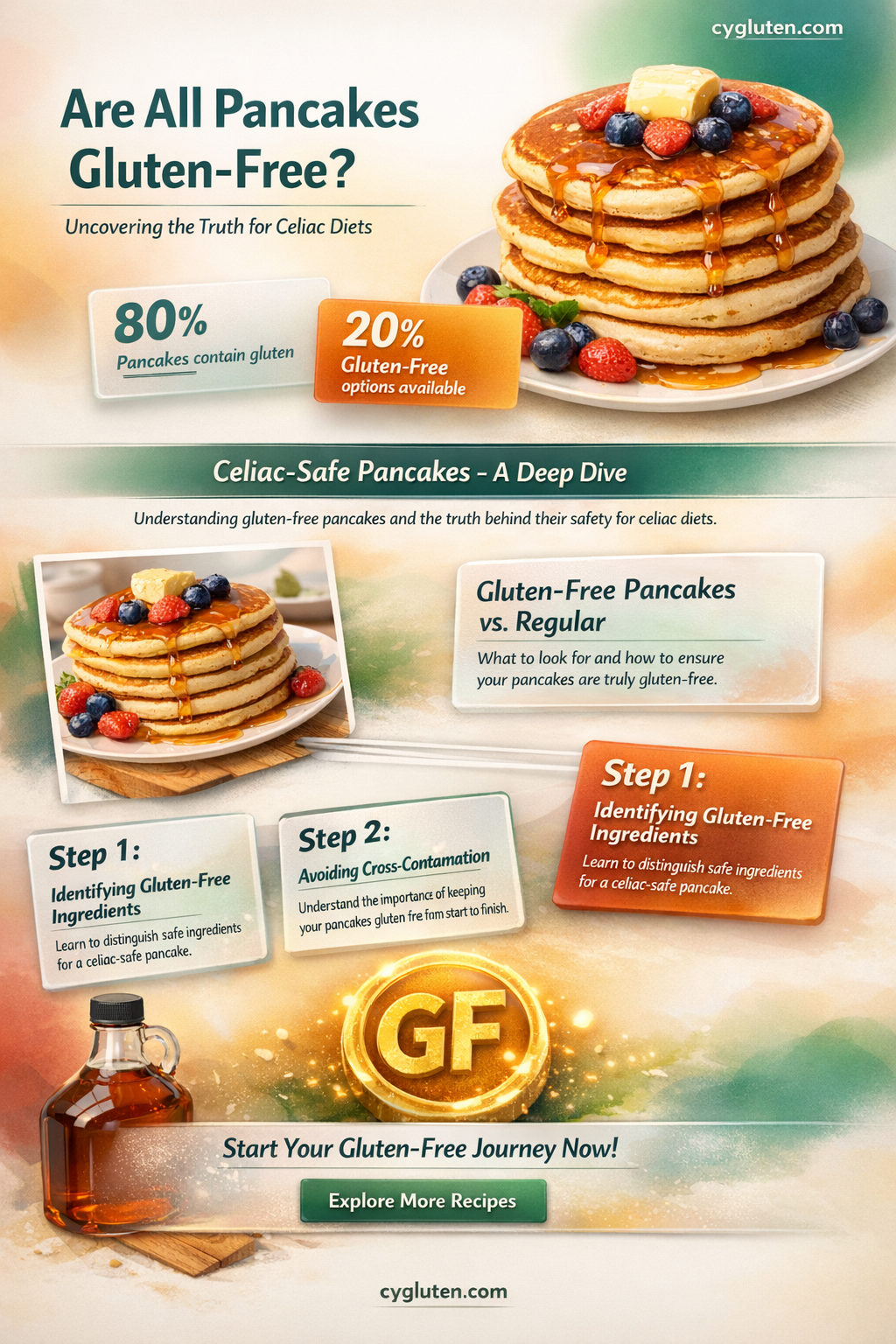 are all pancakes gluten free