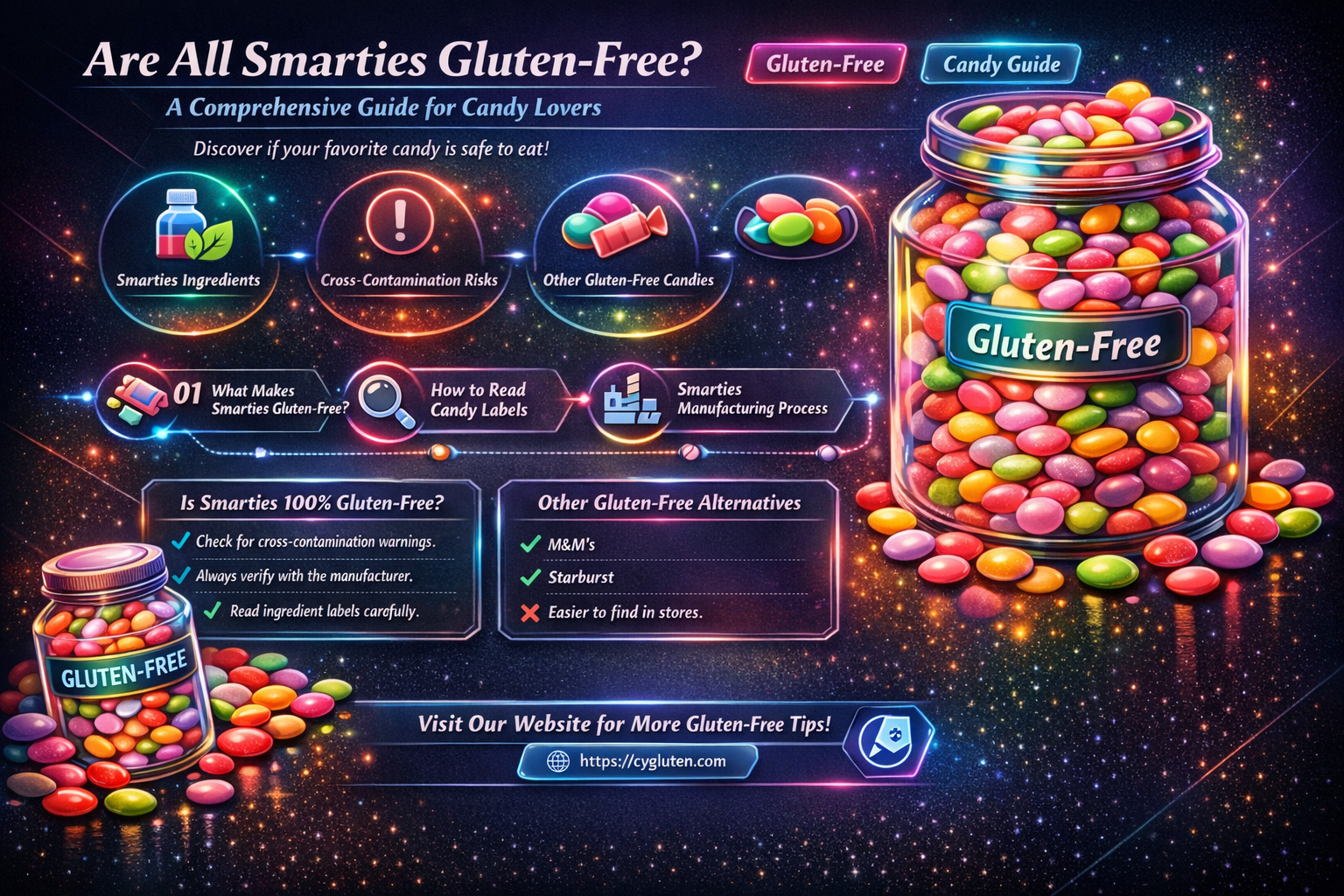 are all smarties gluten free