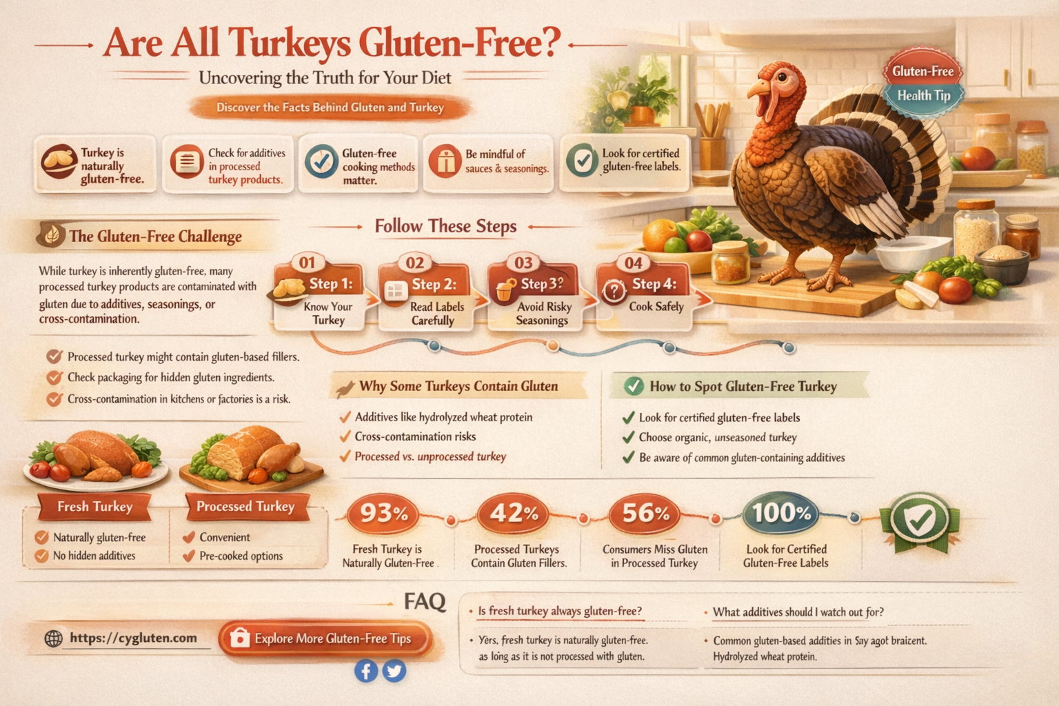 are all turkeys gluten free