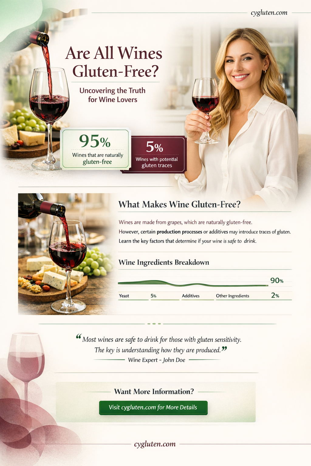 are all wines gluten free