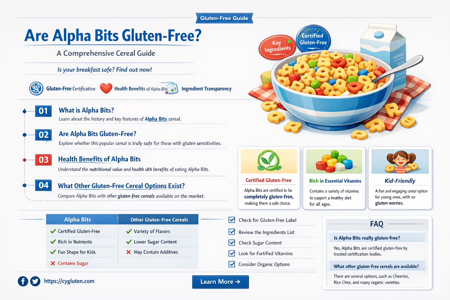 are alpha bits gluten free