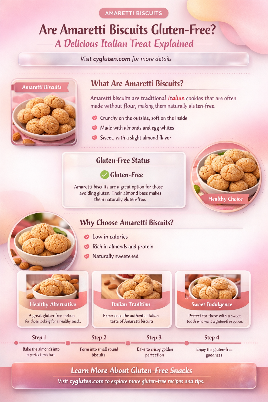 are amaretti biscuits gluten free