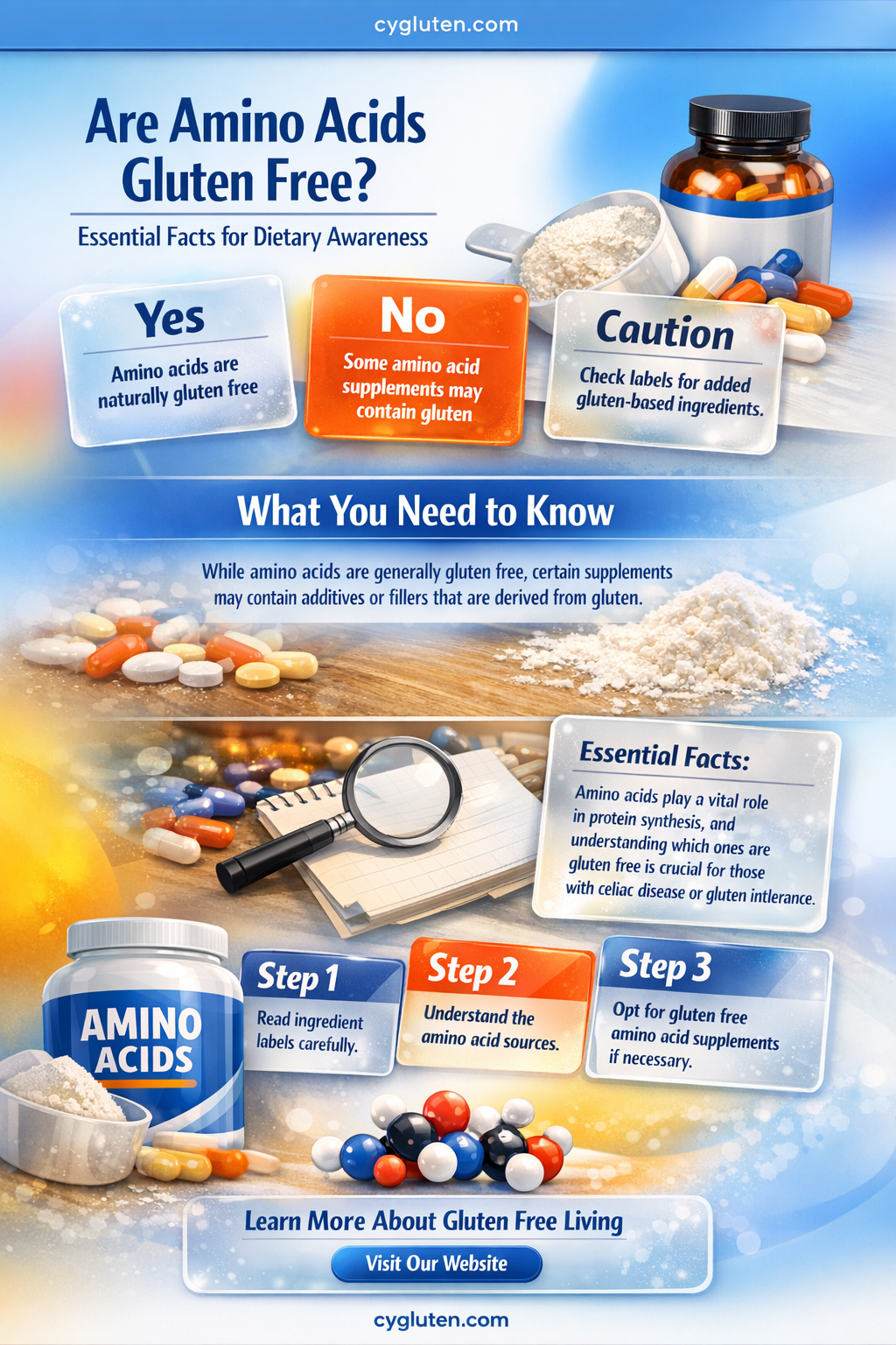 are amino acids gluten free