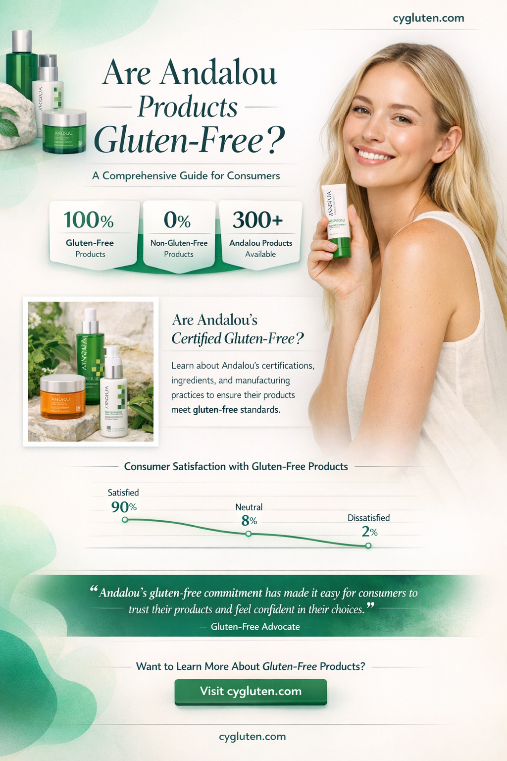 are andalou products gluten free