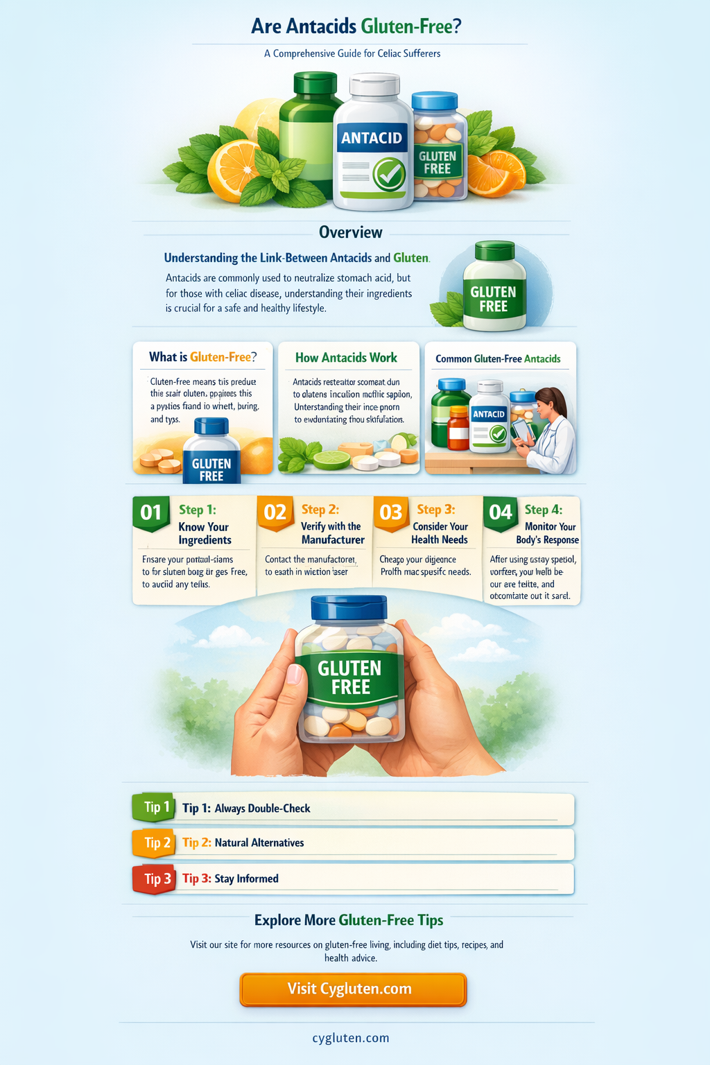 are antacids gluten free
