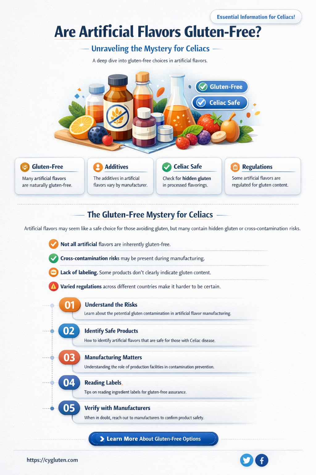 are artificial flavors gluten free