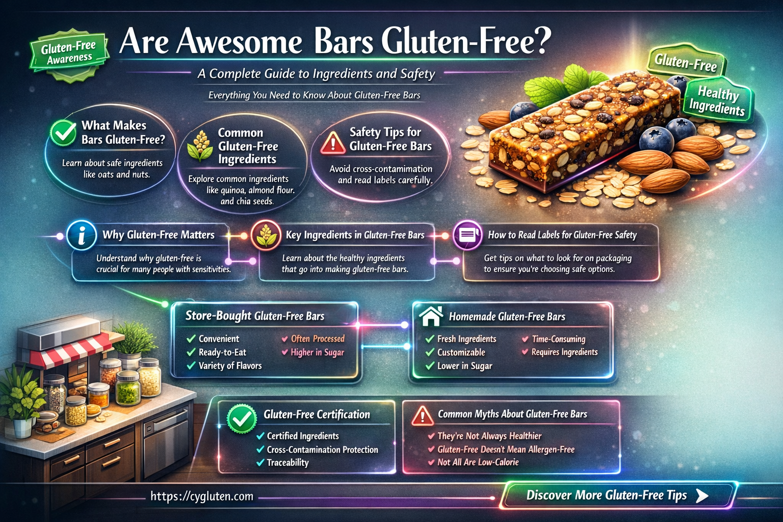 are awesome bars gluten free