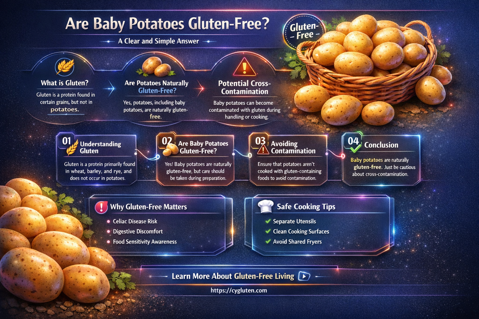 are baby potatoes gluten free