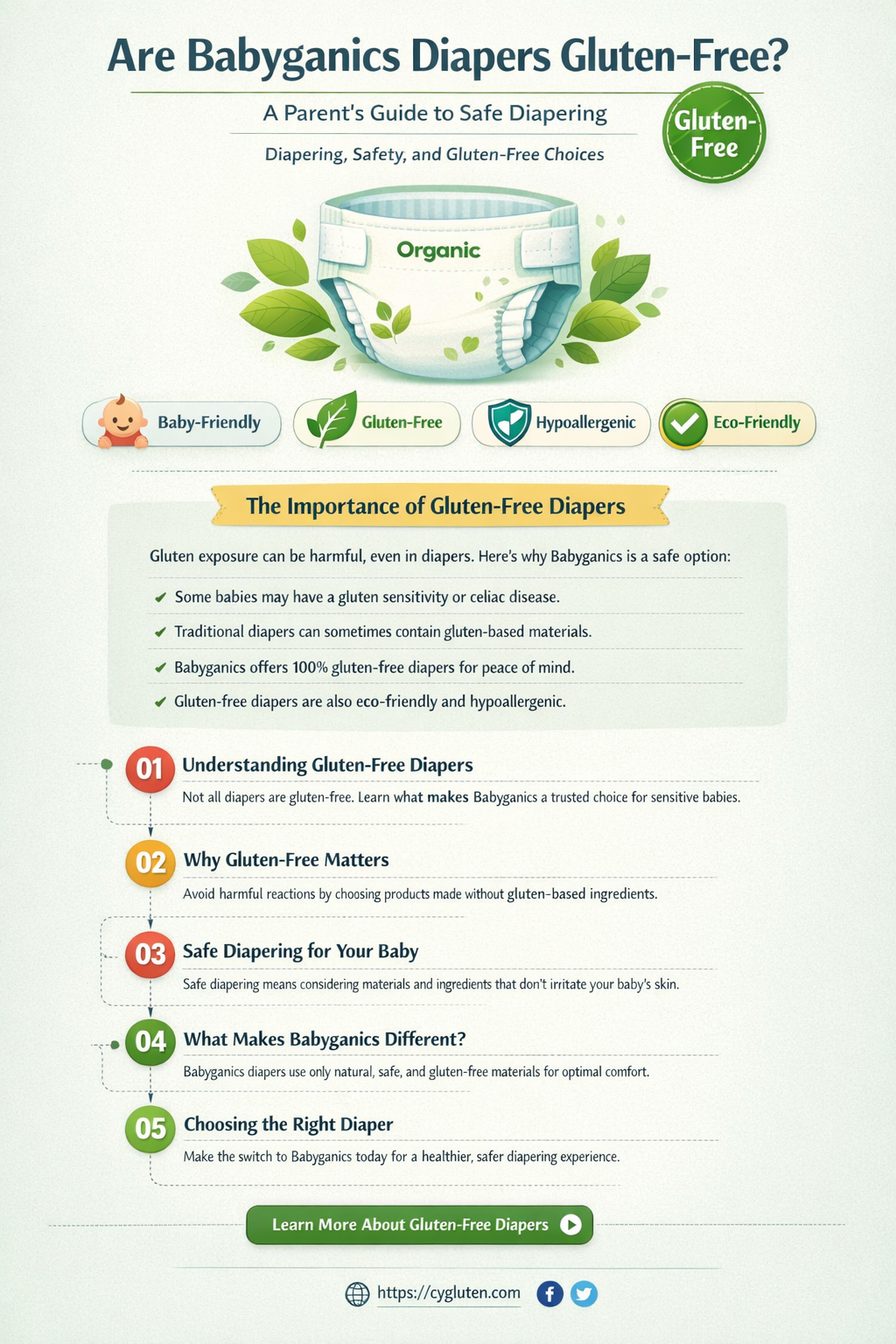 are babyganics diapers gluten free