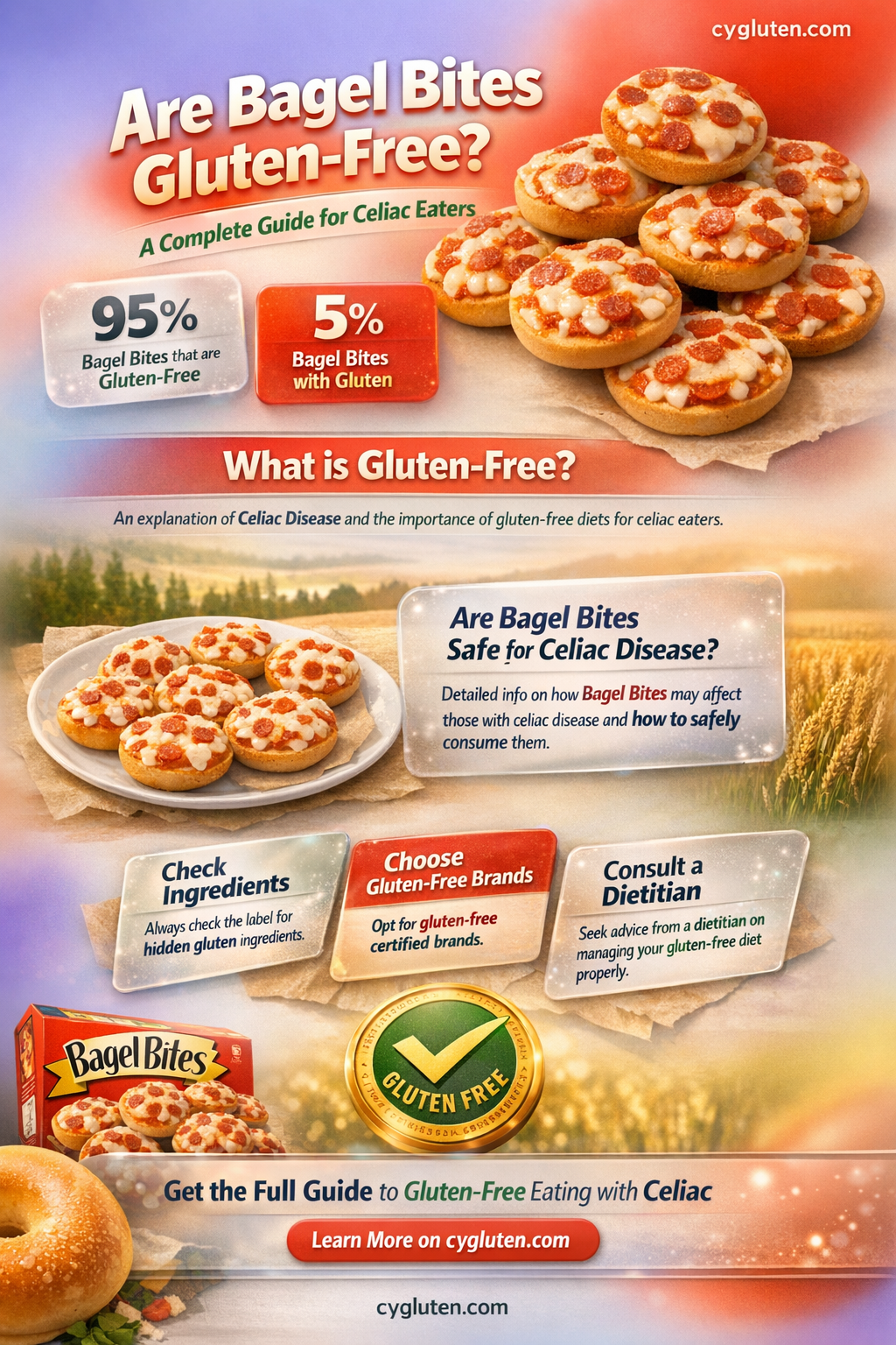 are bagel bites gluten free