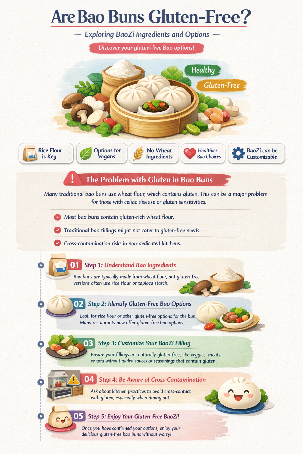 are baozi gluten free