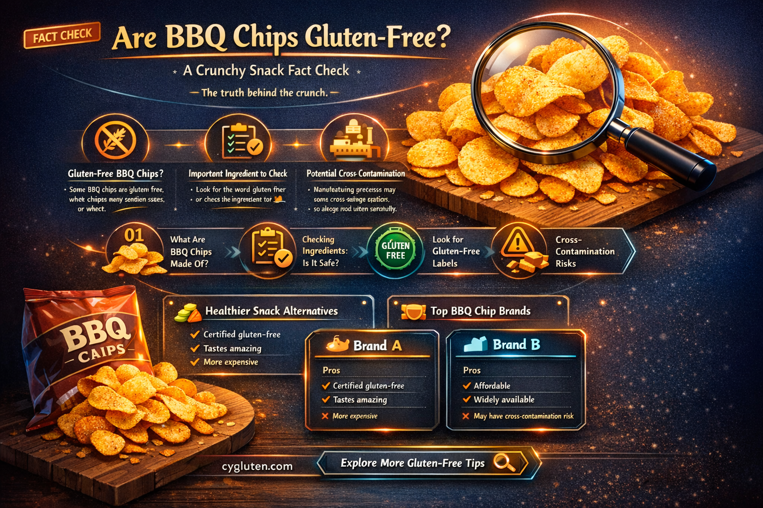 are barbeque chips gluten free