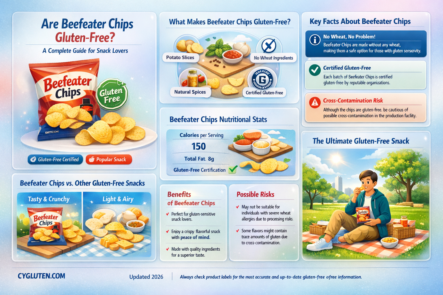 are beefeater chips gluten free
