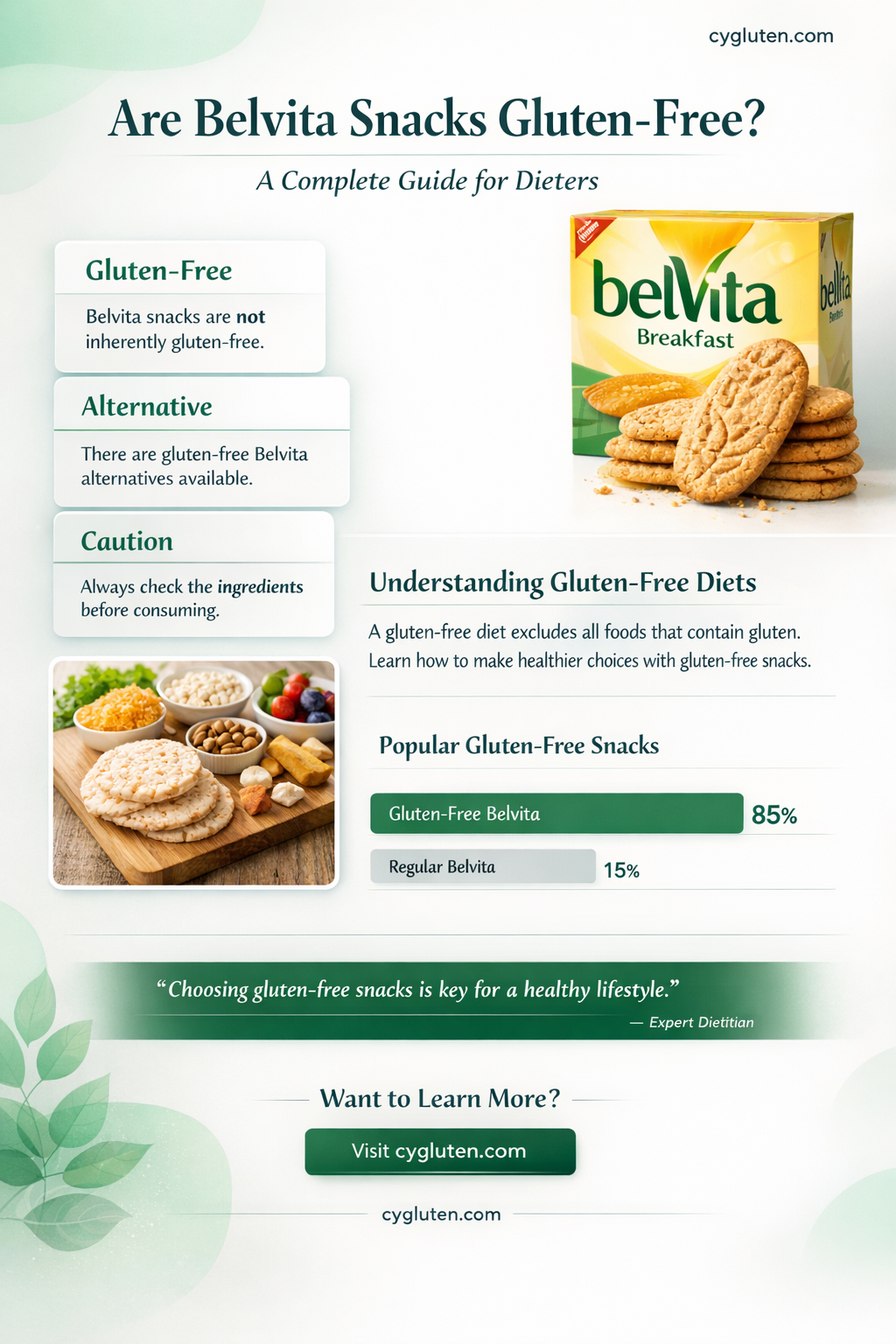 are belvita snacks gluten free