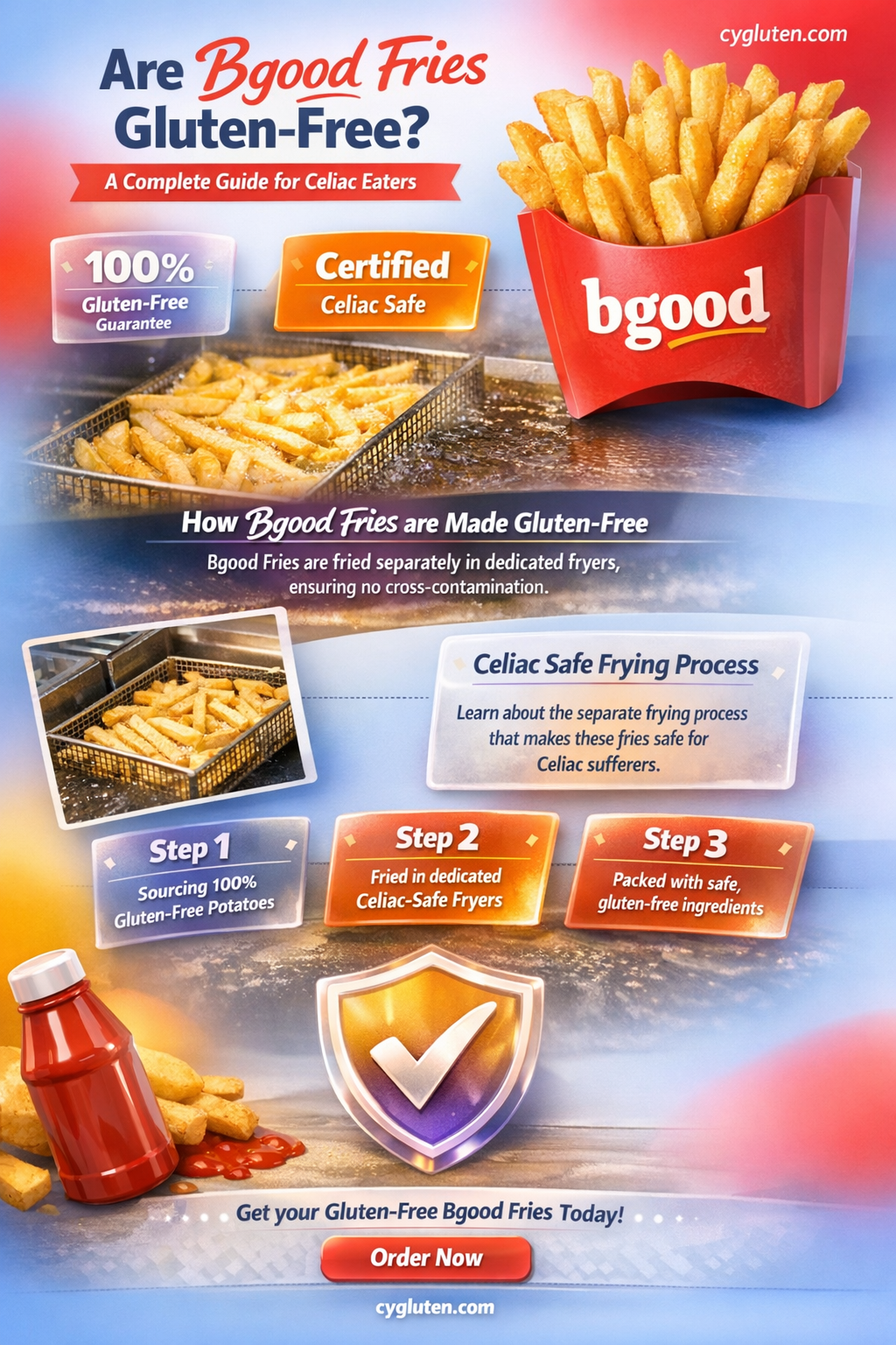 are bgood fries gluten free