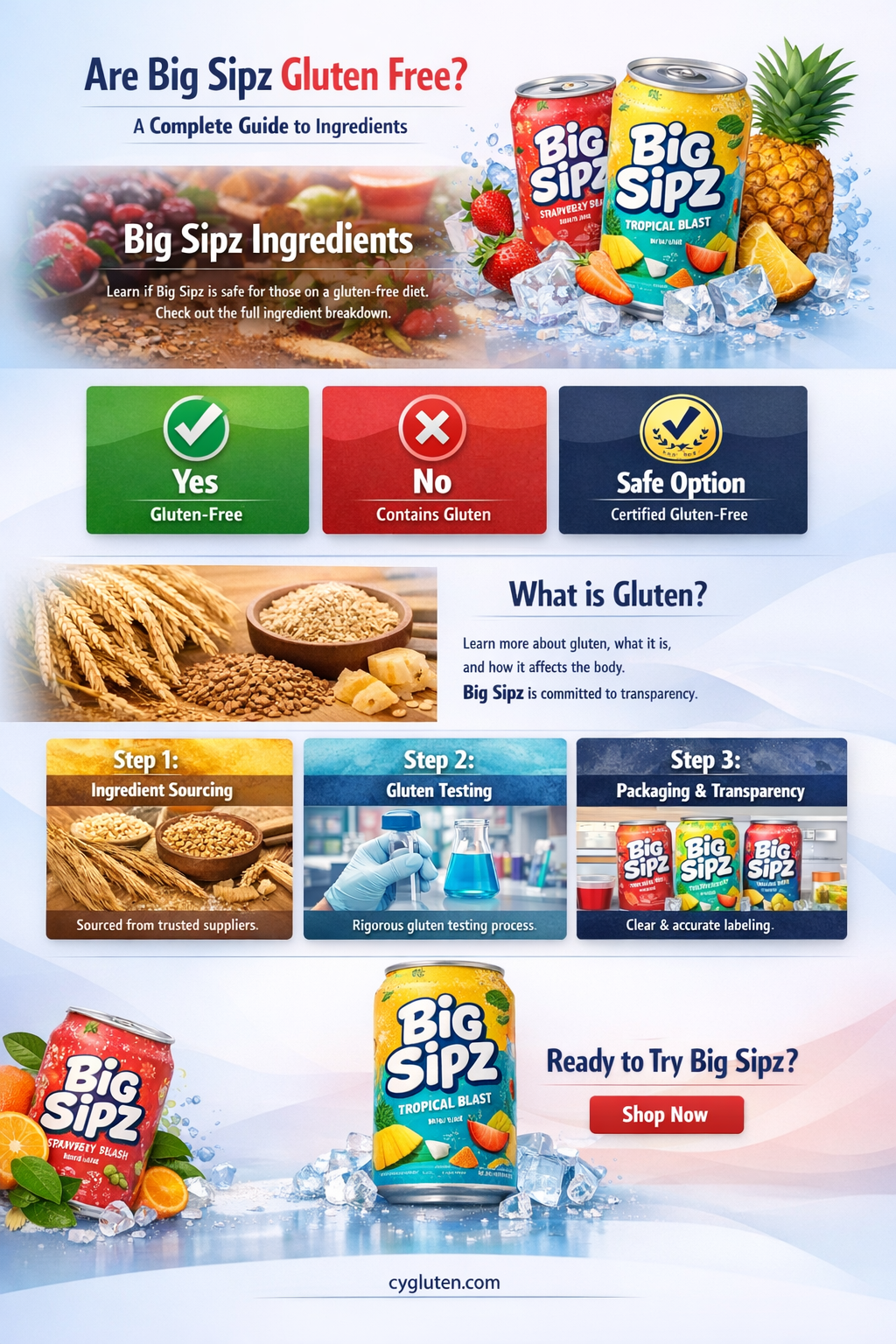 are big sipz gluten free
