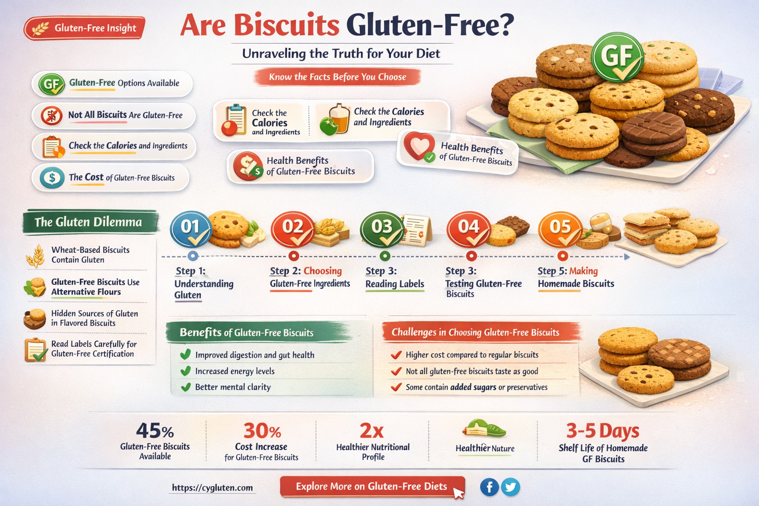 are biscuits gluten free