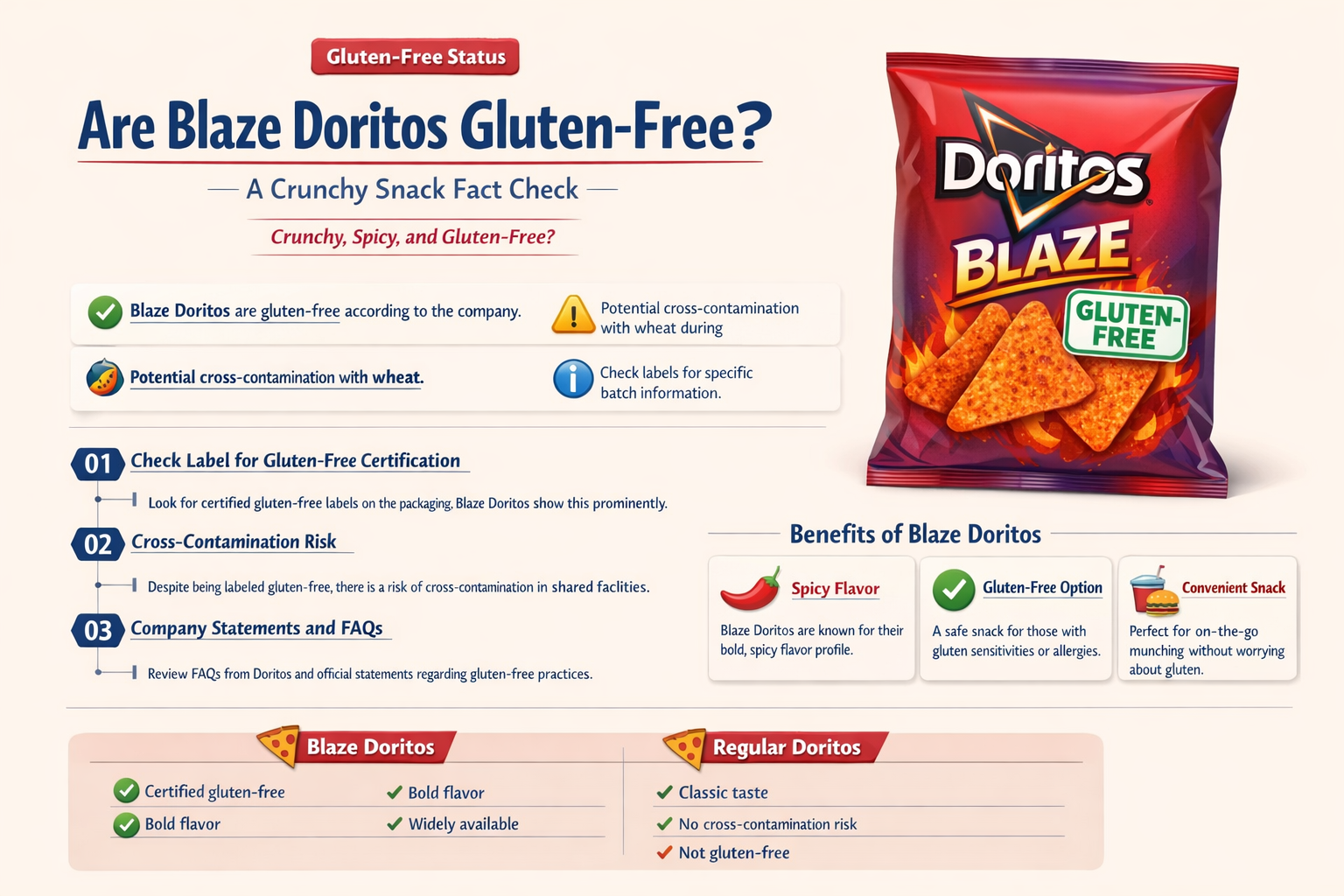 are blaze doritos gluten free