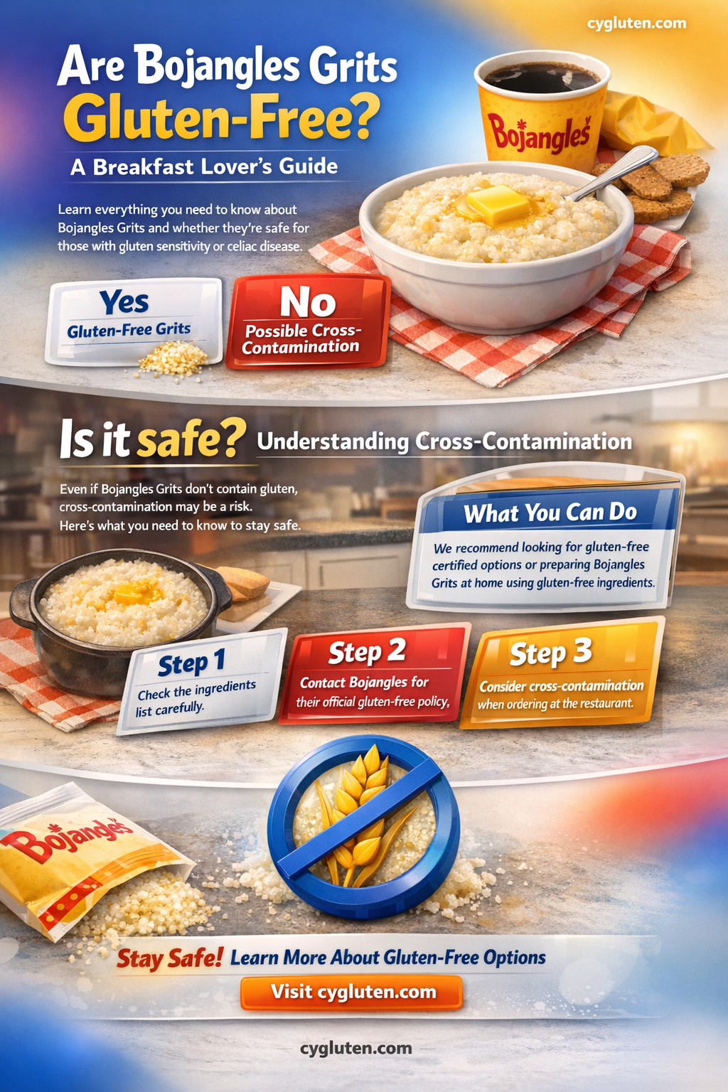 are bojangles grits gluten free