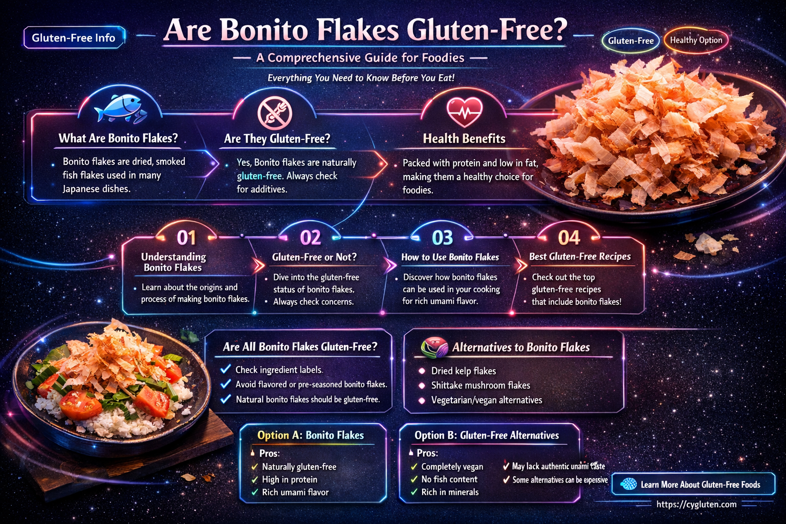 are bonito flakes gluten free