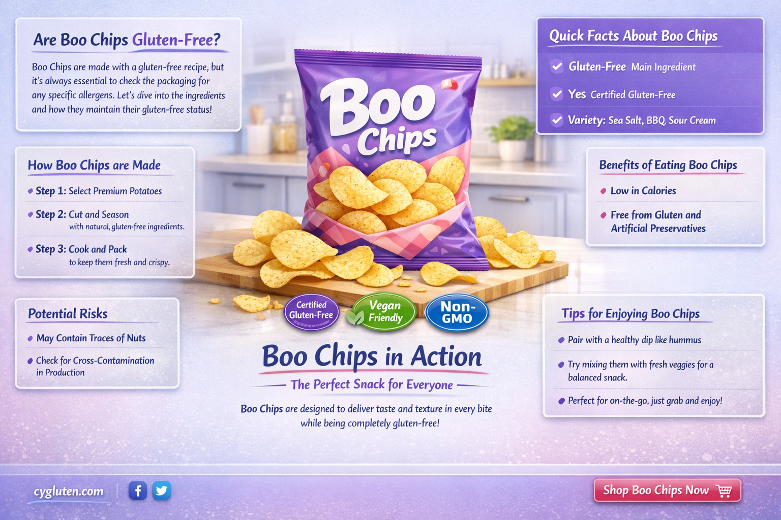 are boo chips gluten free