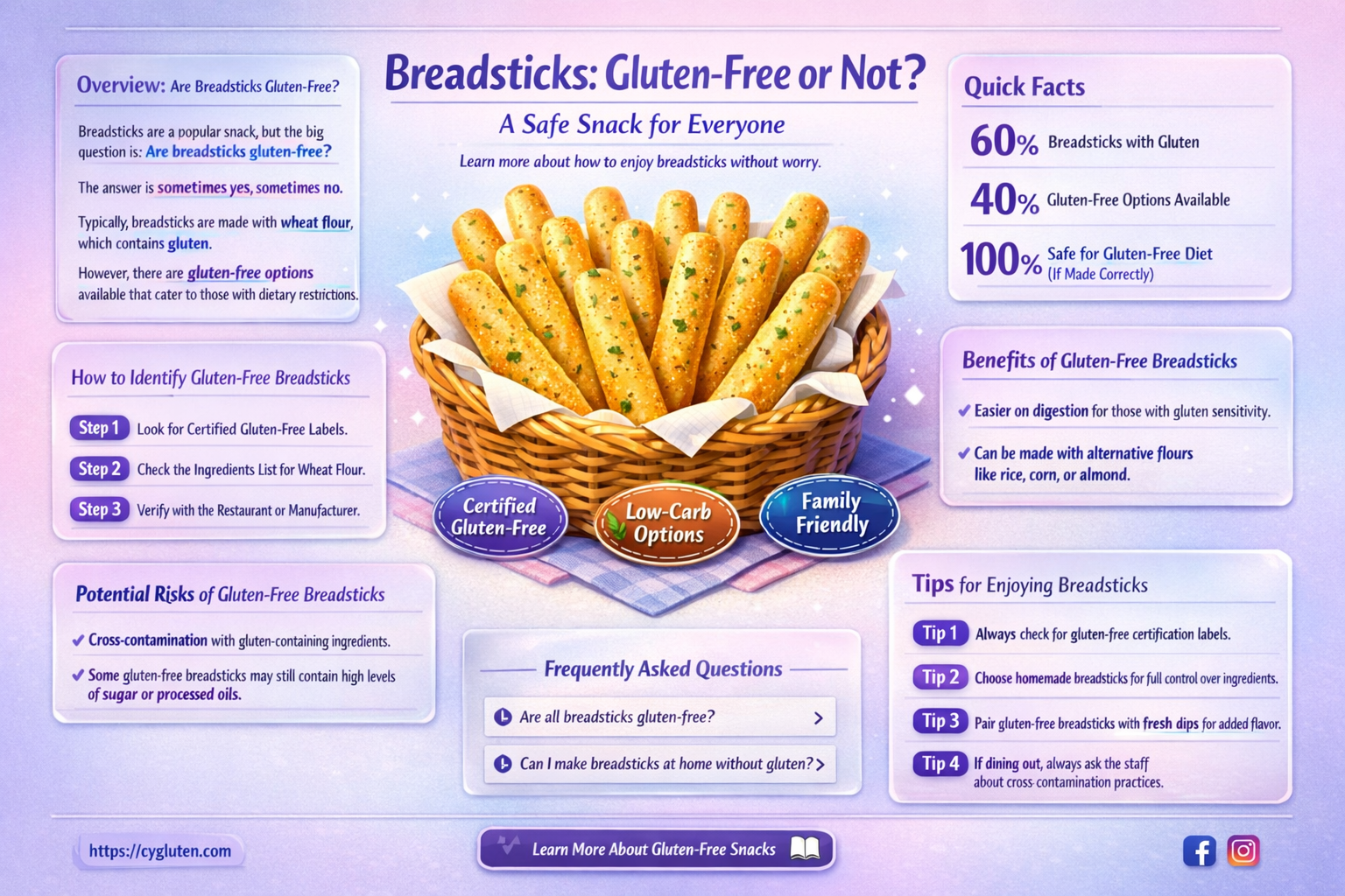 are breadsticks gluten free