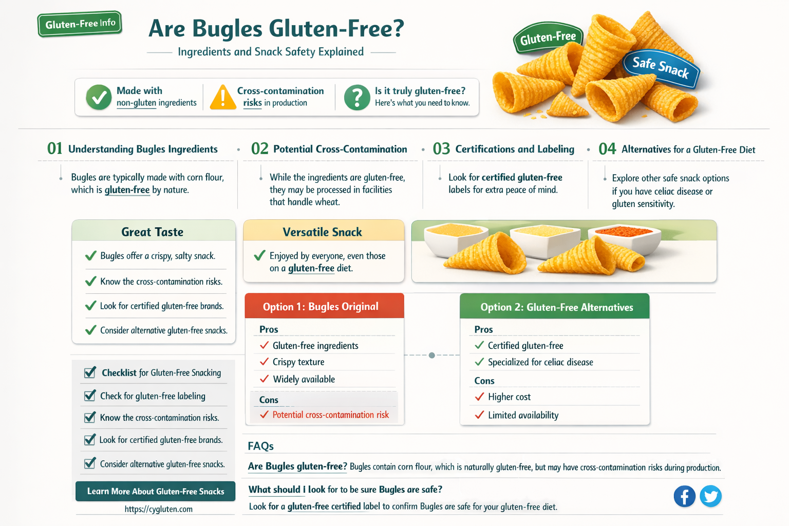 are bugles gluten free ingredients