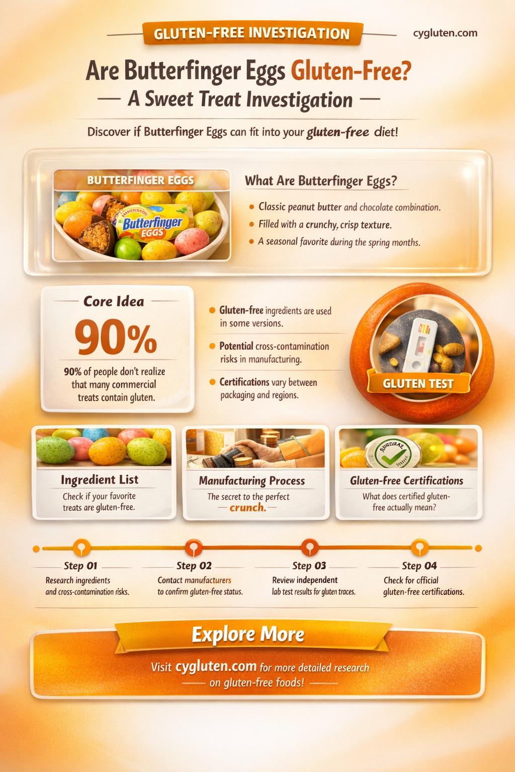 are butterfinger eggs gluten free