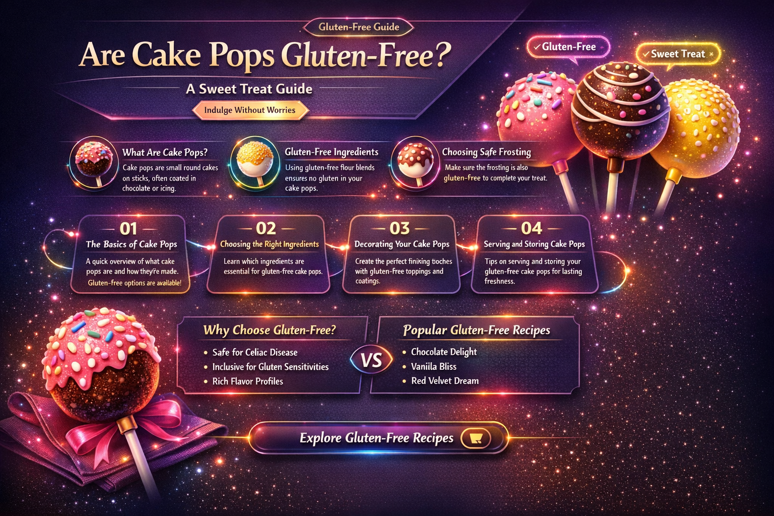 are cake pops gluten free