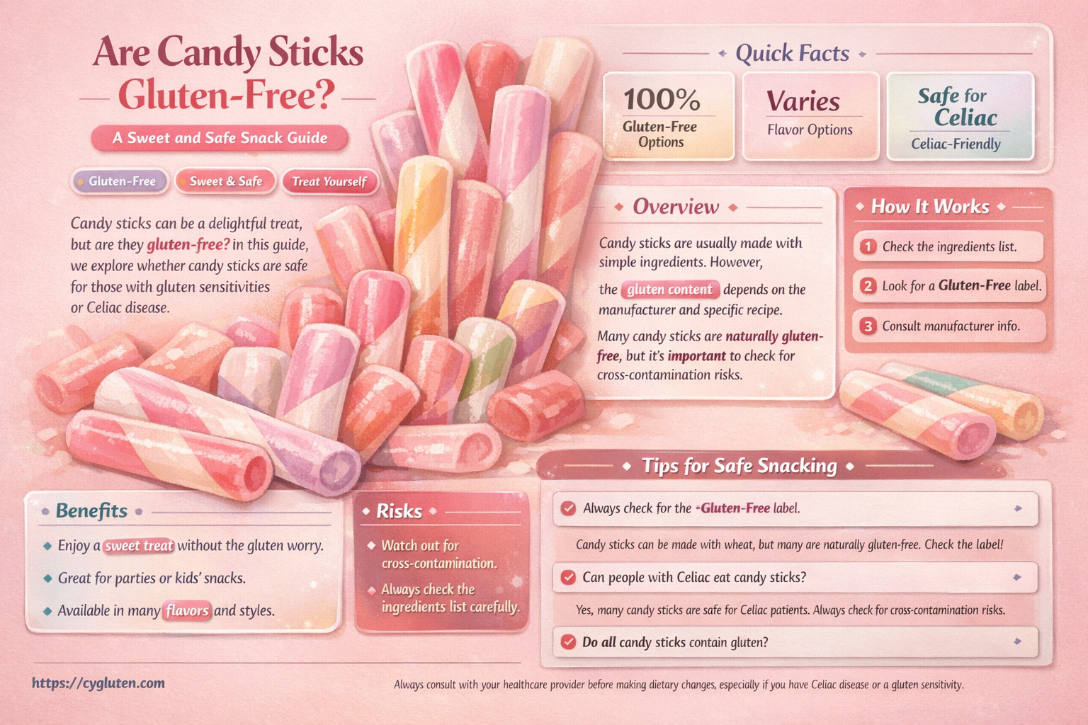 are candy sticks gluten free