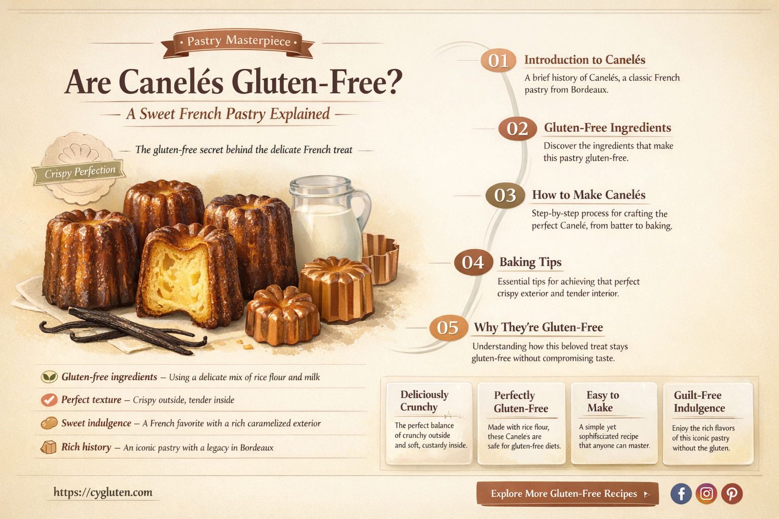 are caneles gluten free
