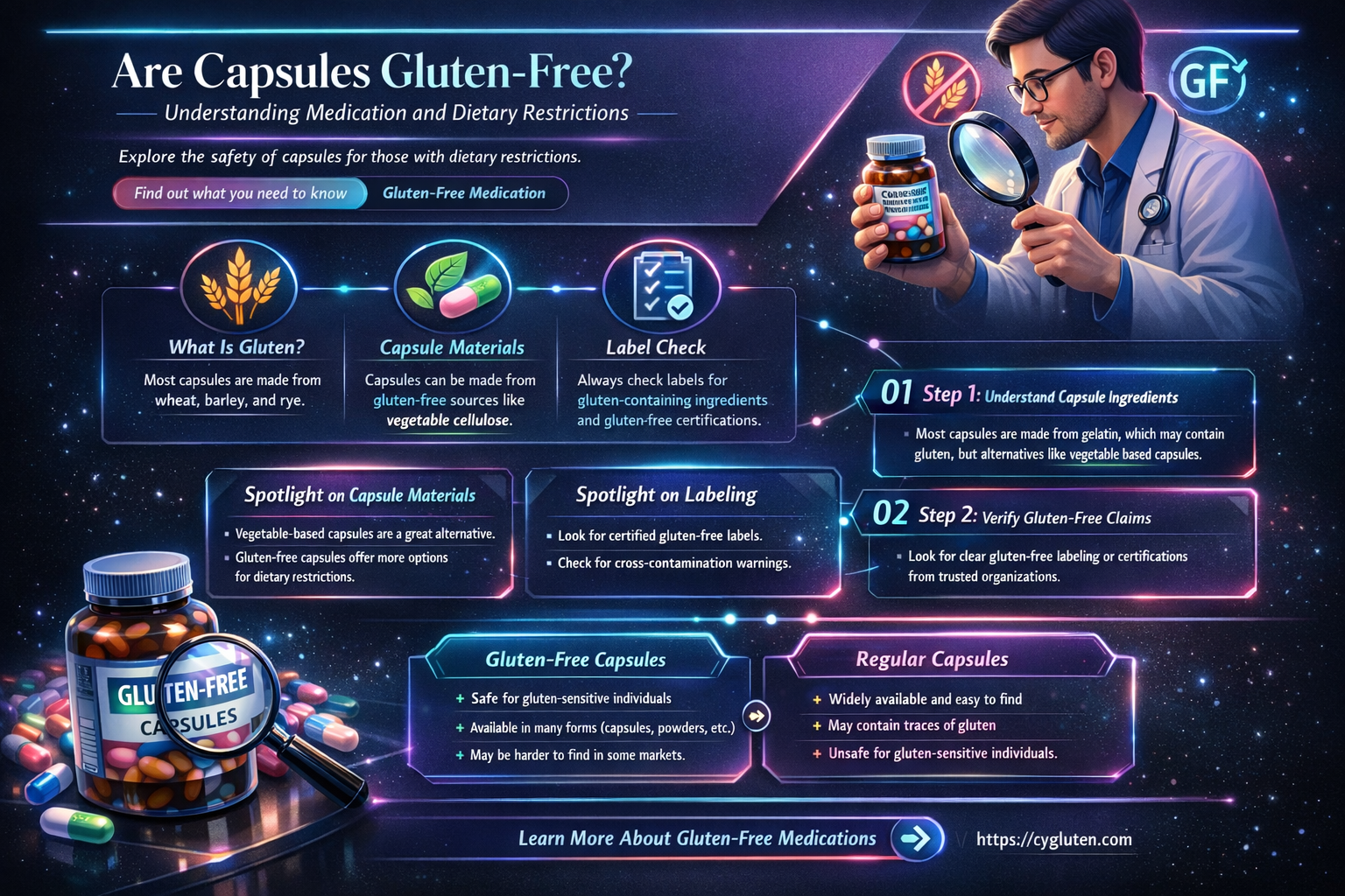 are capsules gluten free