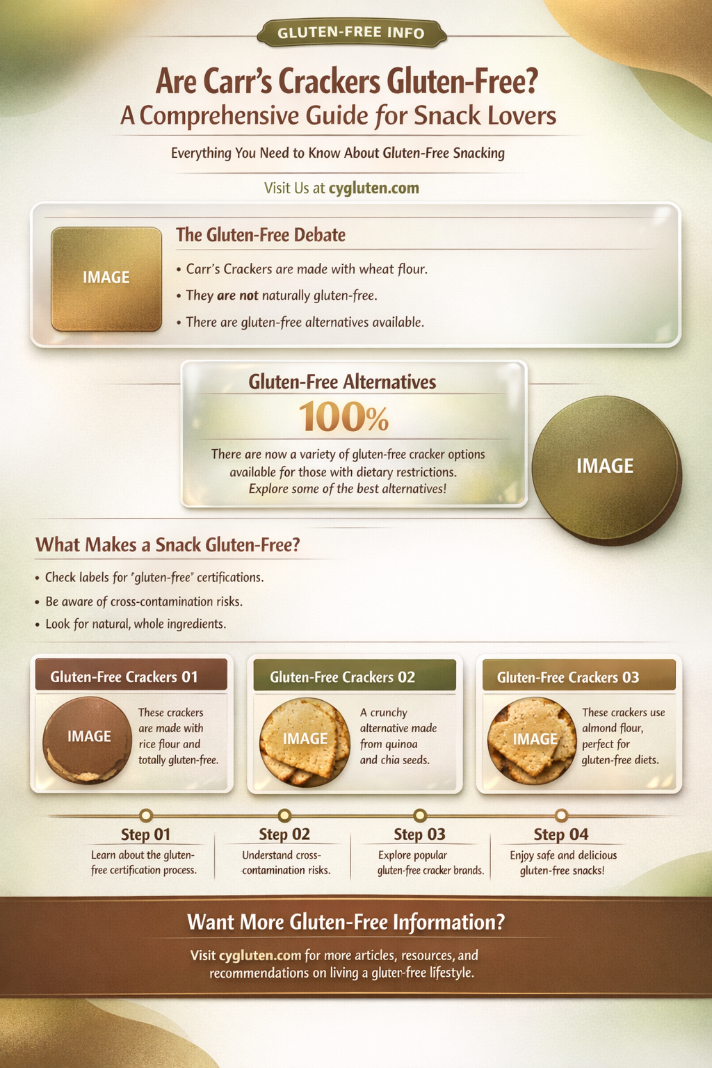 are carr crackers gluten free