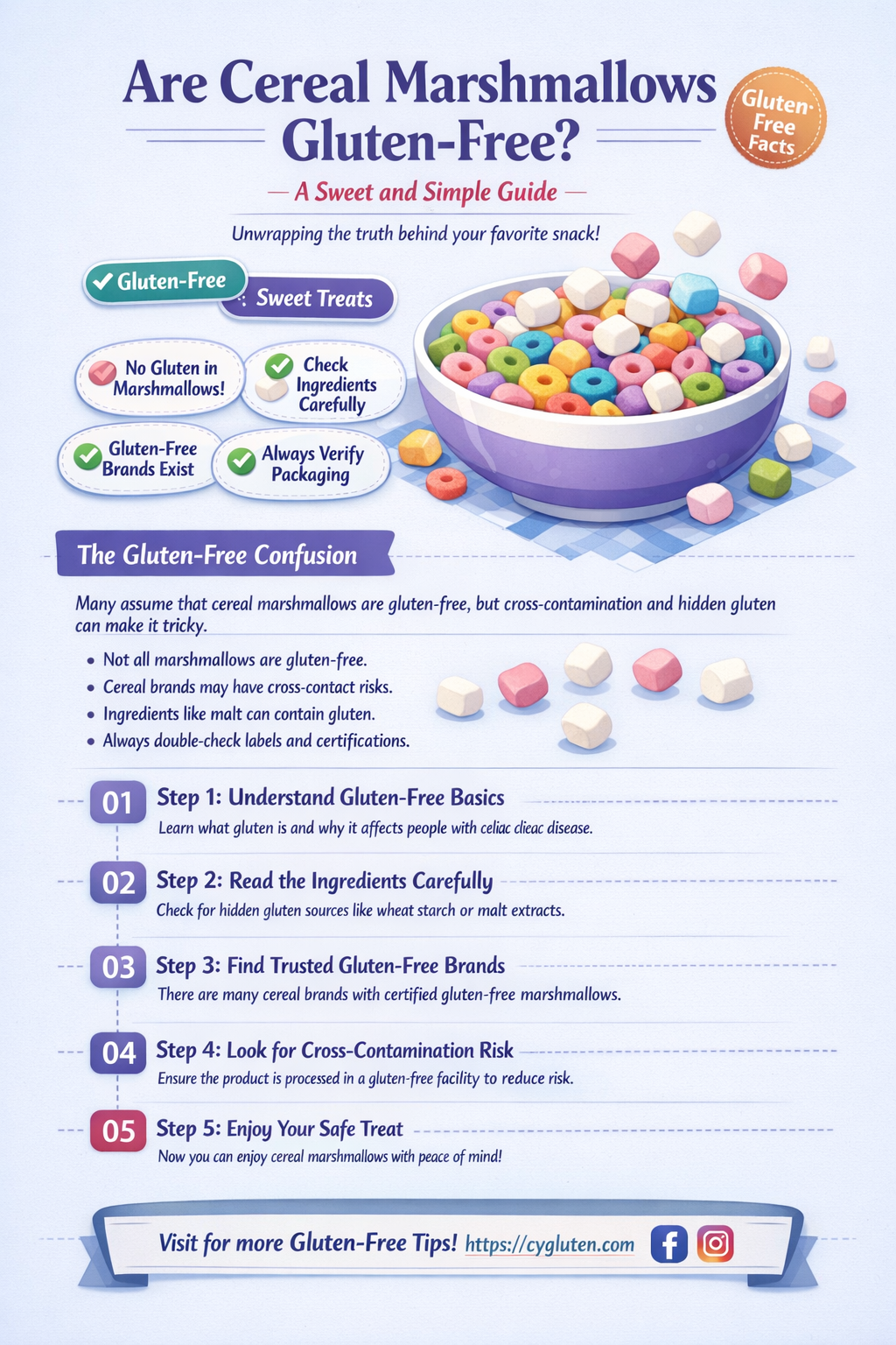 are cereal marshmallows gluten free