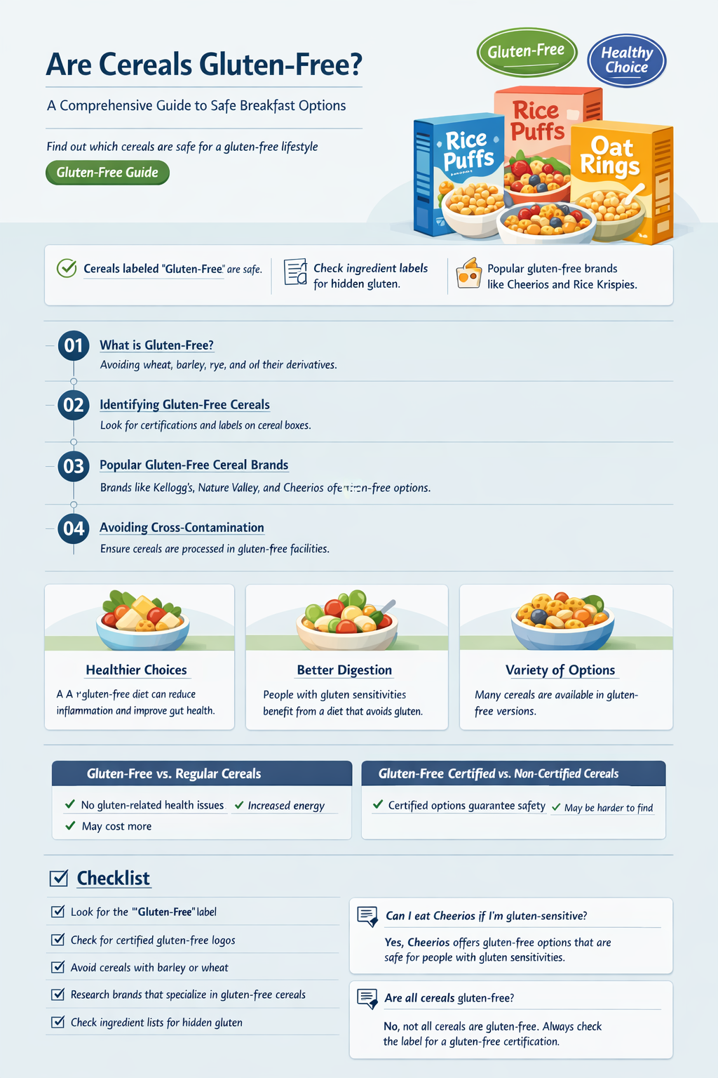 are cereal gluten free