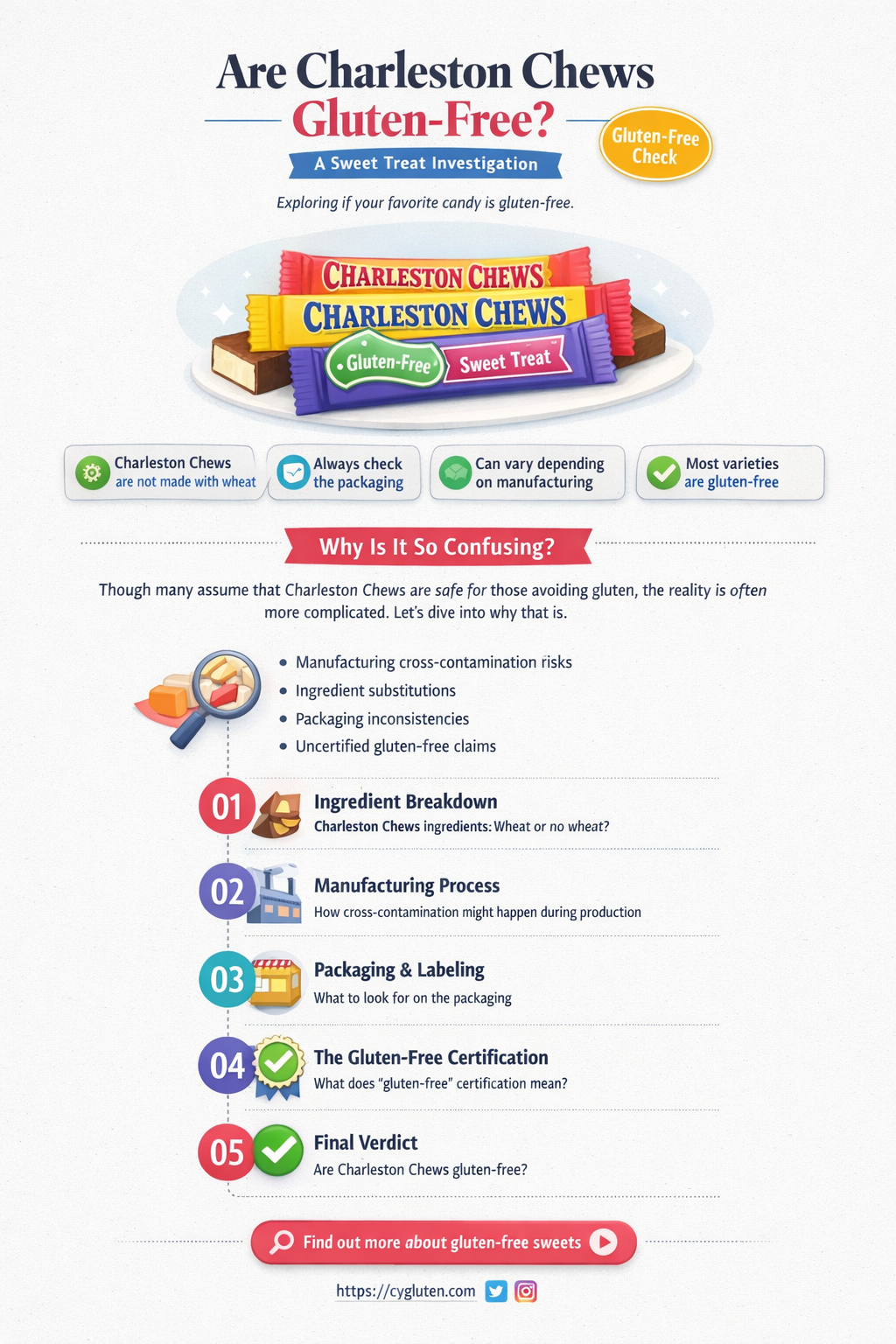 are charleston chews gluten free