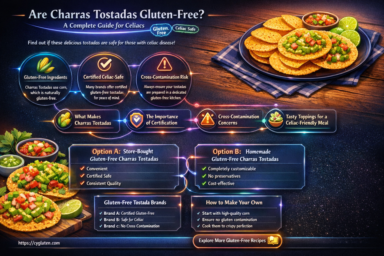 are charras tostadas gluten free