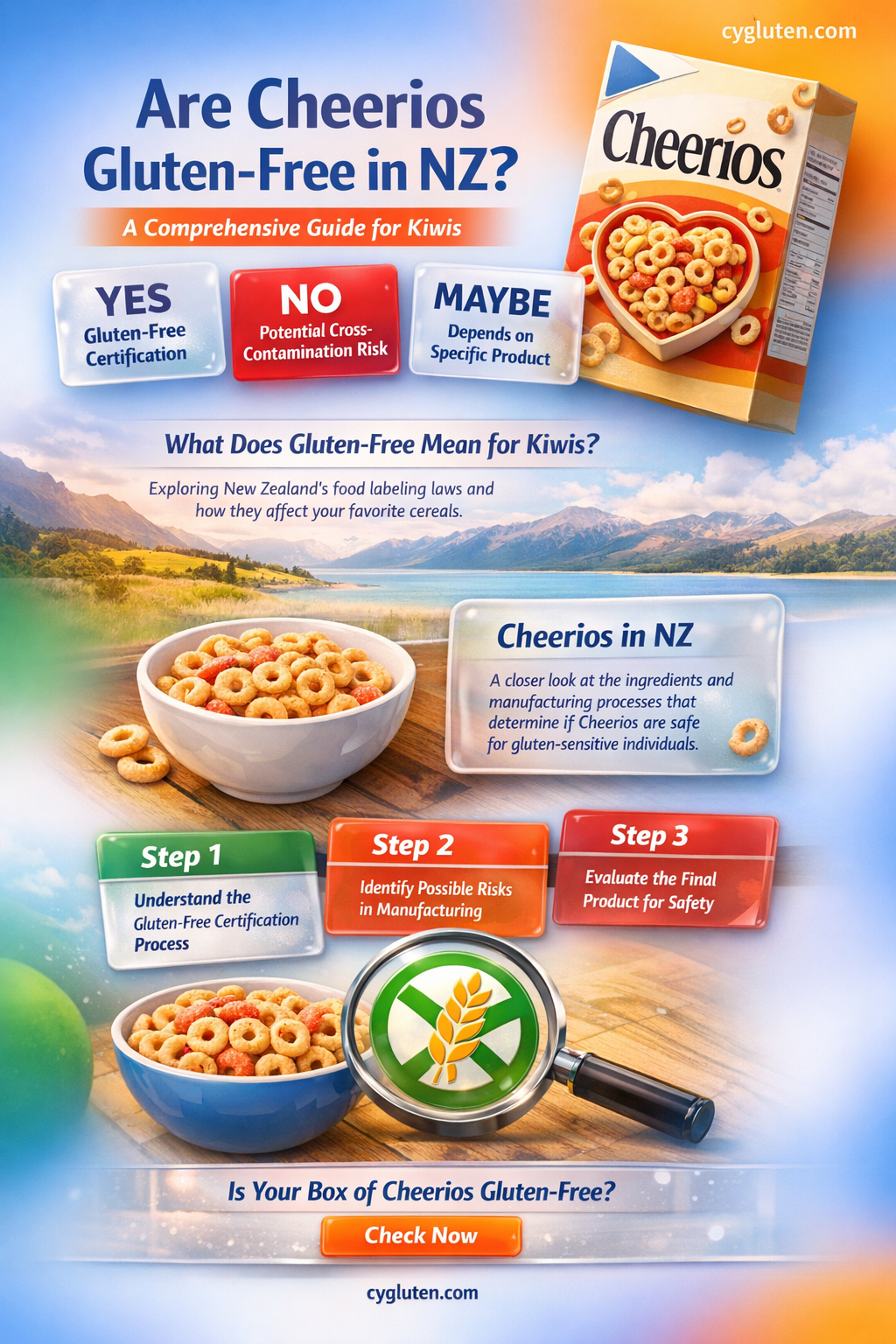 are cheerios gluten free nz