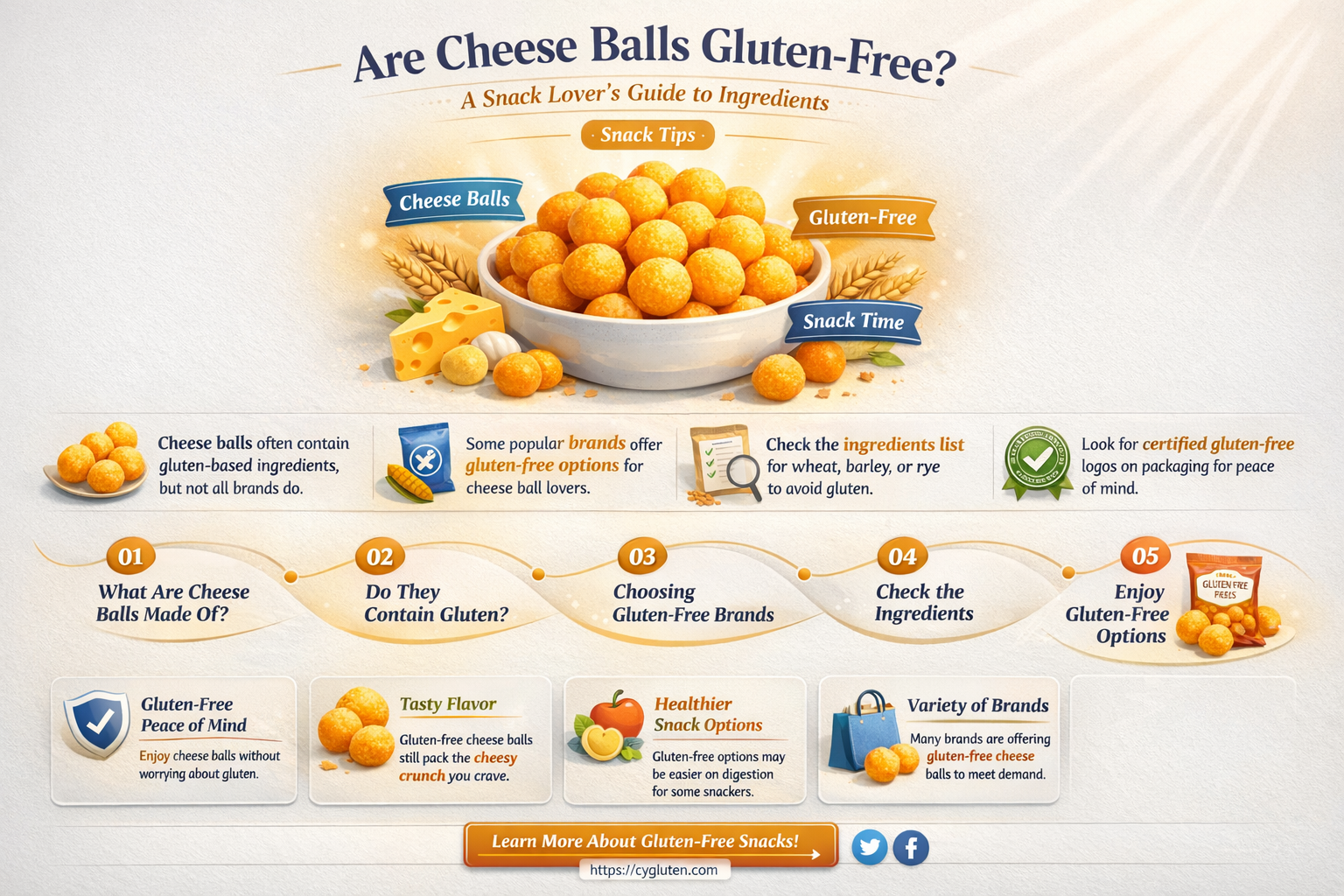 are cheese balls gluten-free