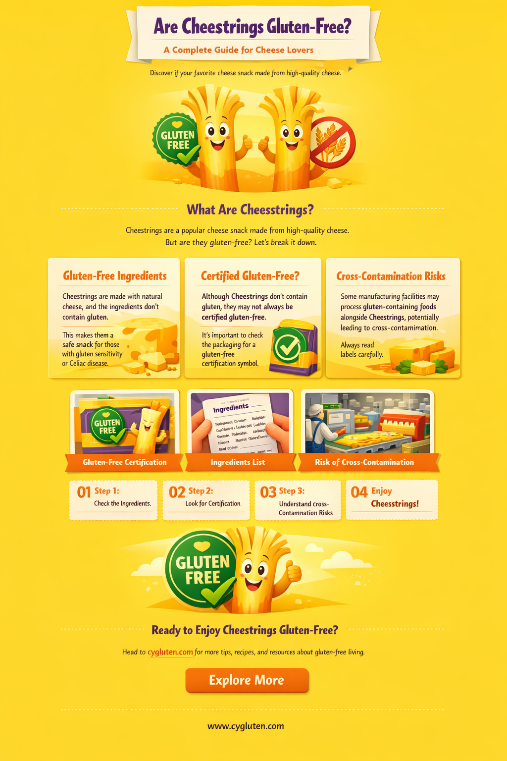 are cheestrings gluten free