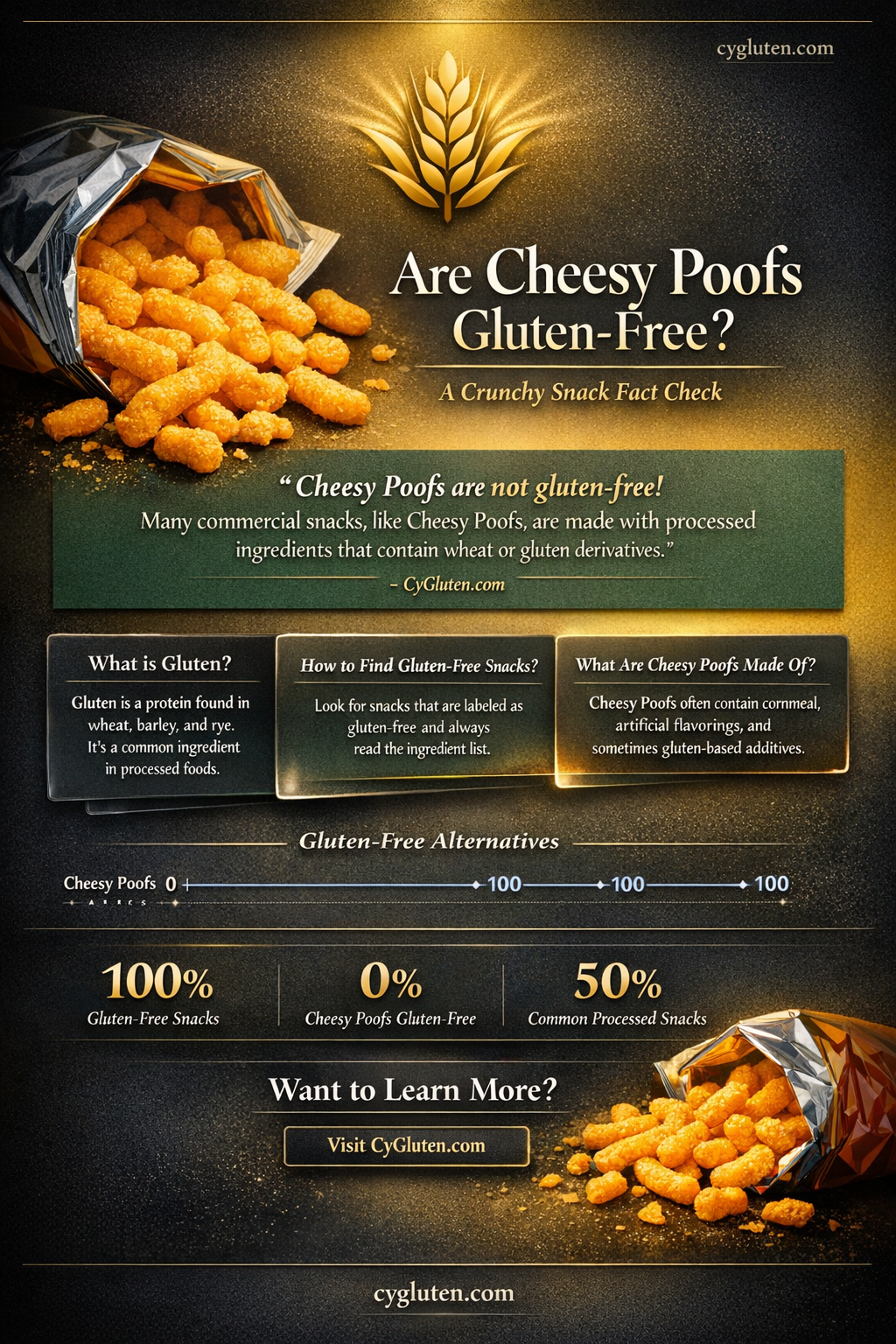 are cheesy poofs gluten free
