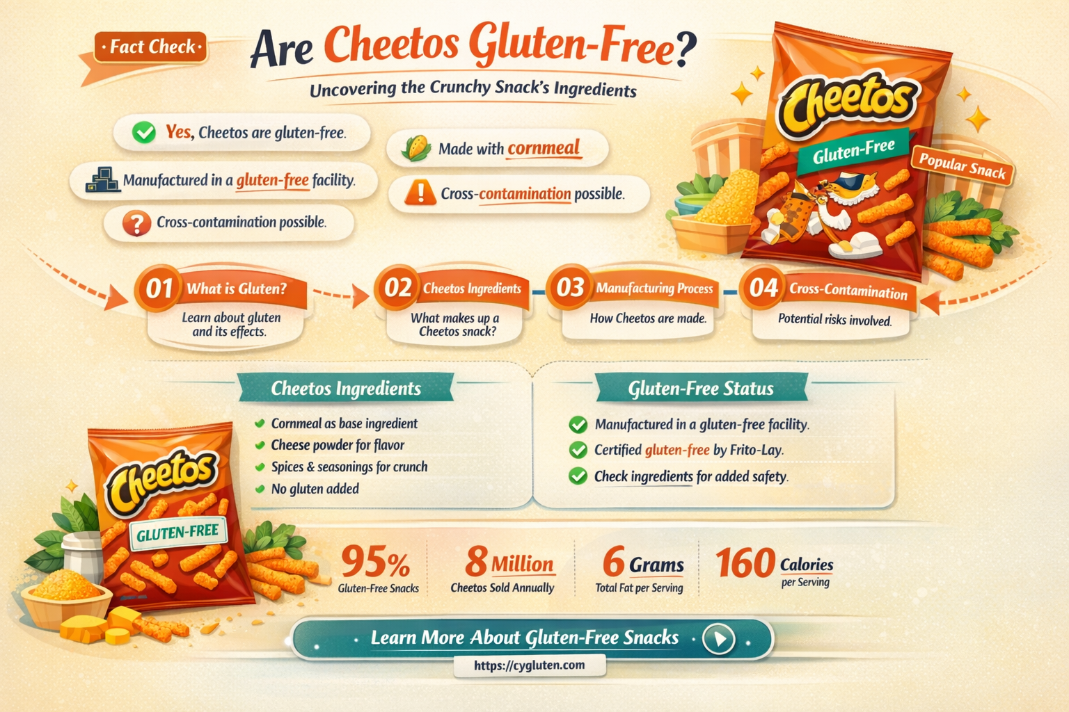 are chetos gluten free