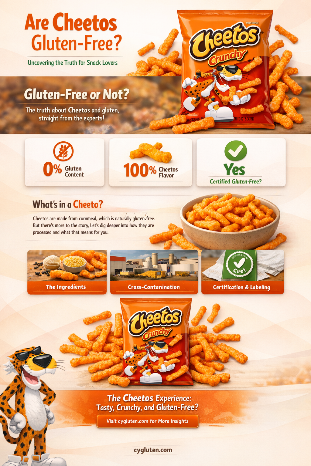 are cheetos gluten-free