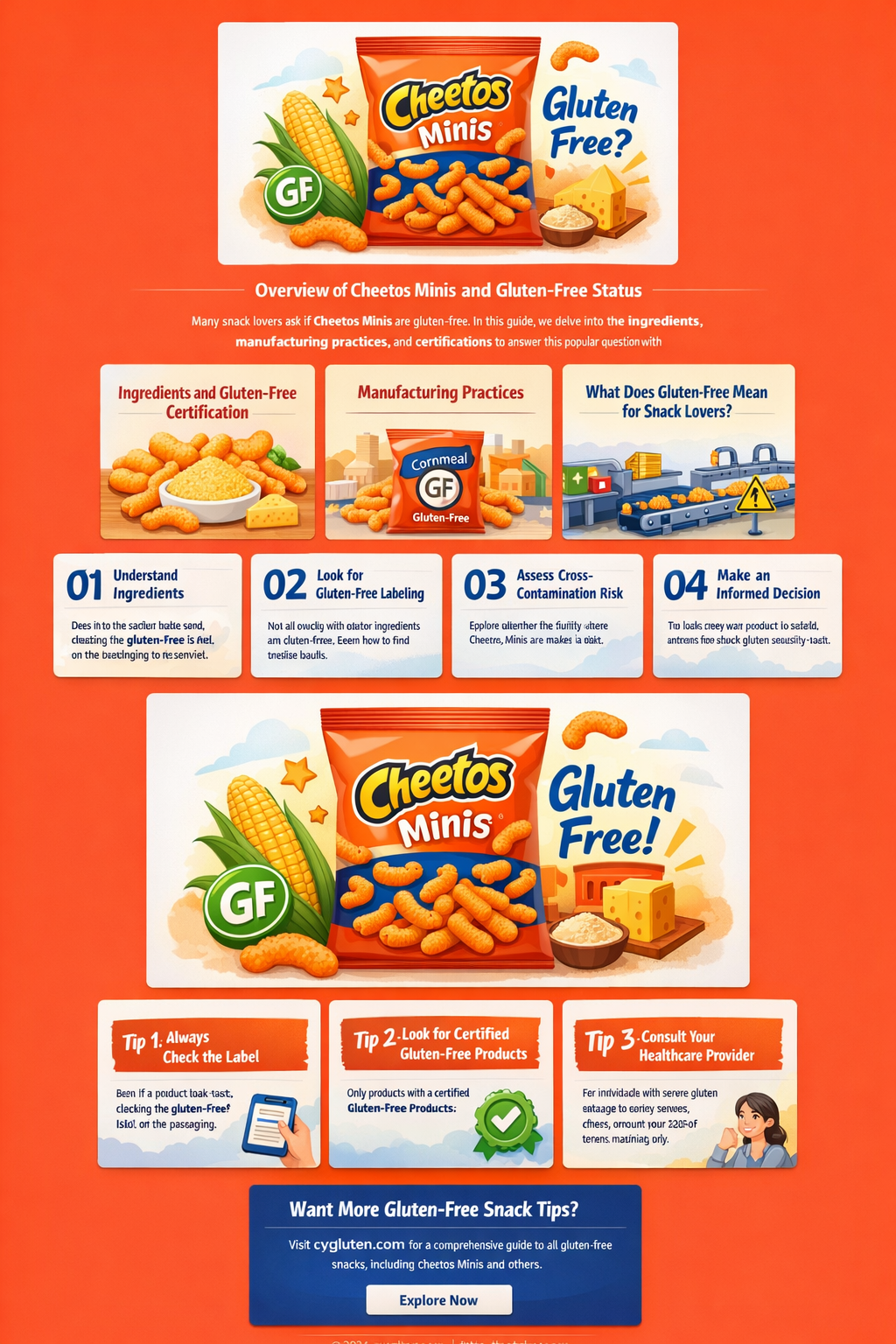 are cheetos minis gluten free