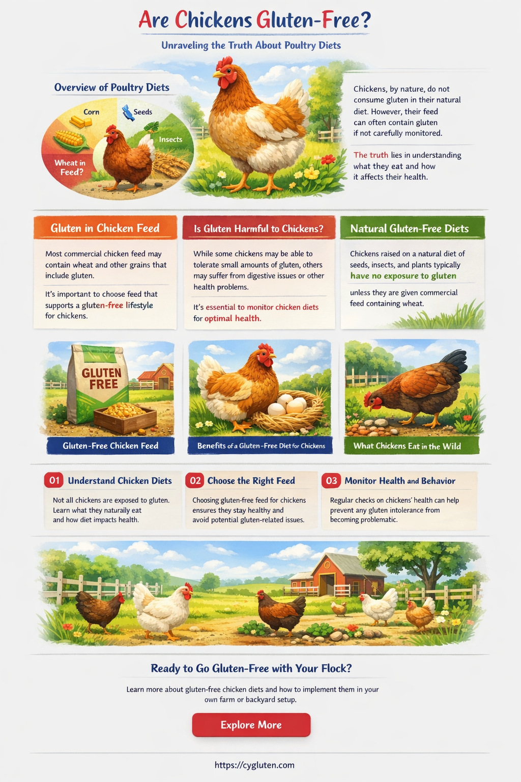 are chickens gluten free