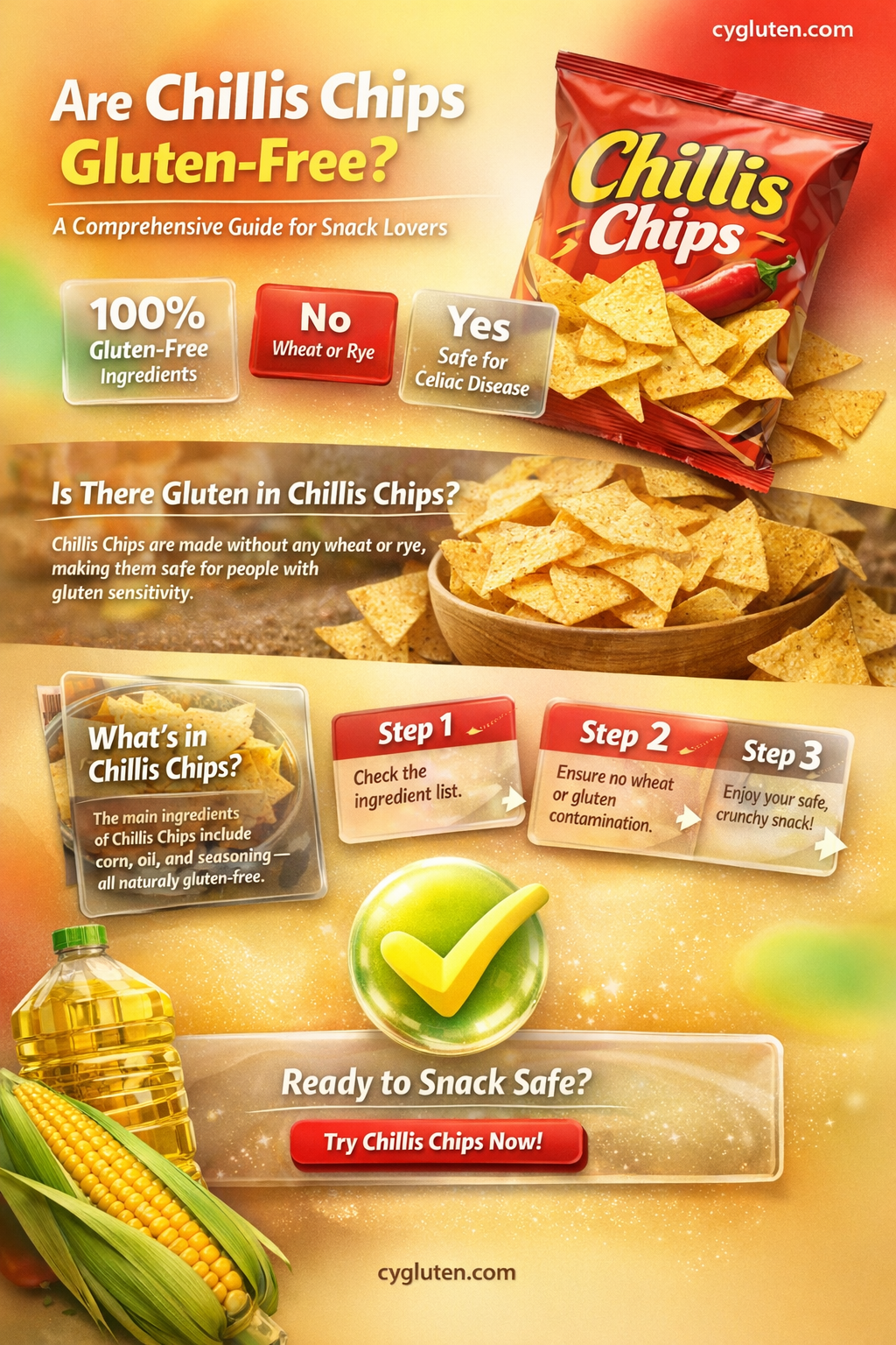 are chillis chips gluten free