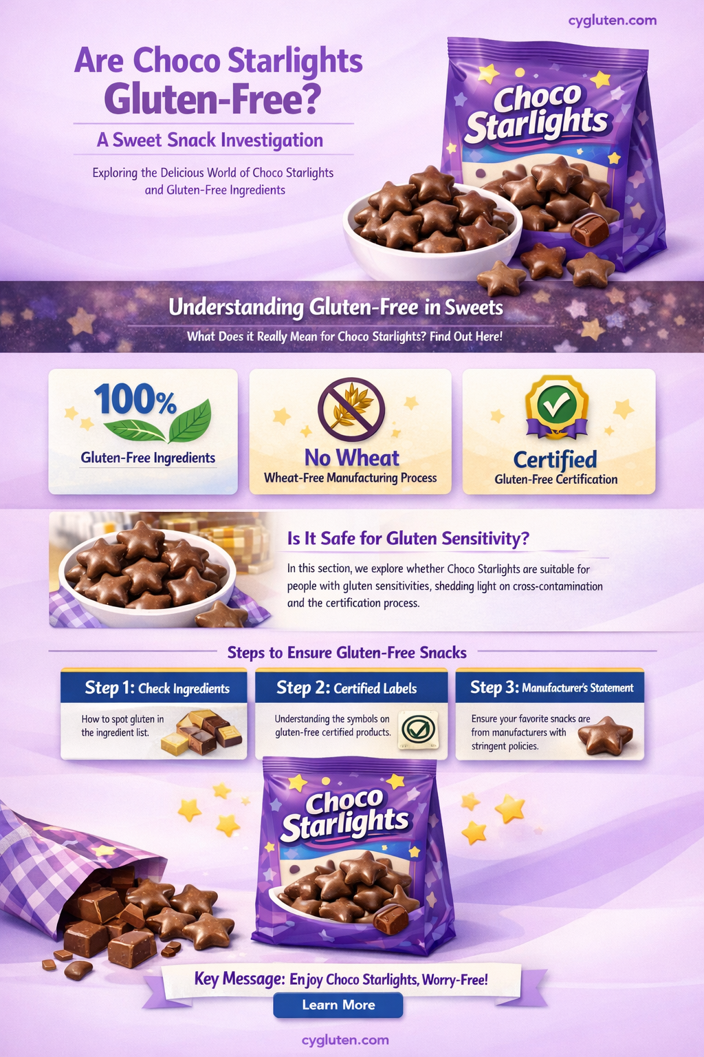 are choco starlights gluten free