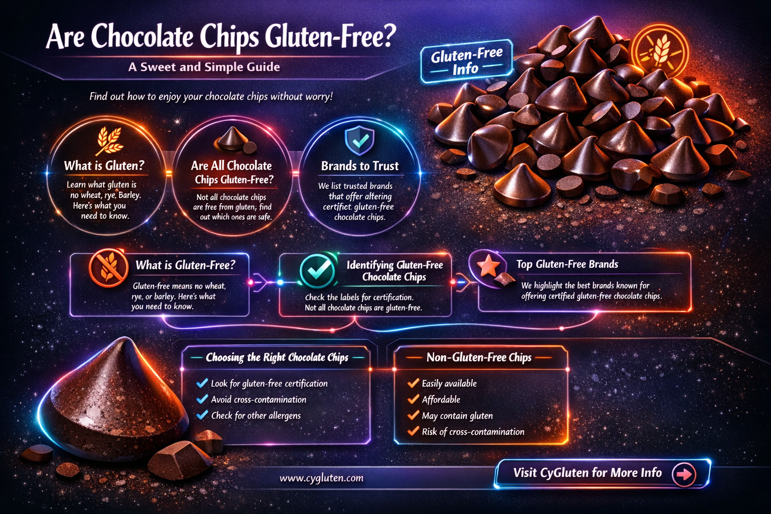 are chicolate chips gluten free