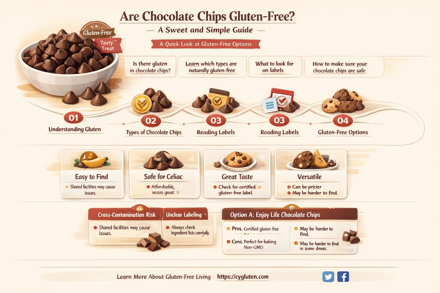 are chocolatechips gluten free